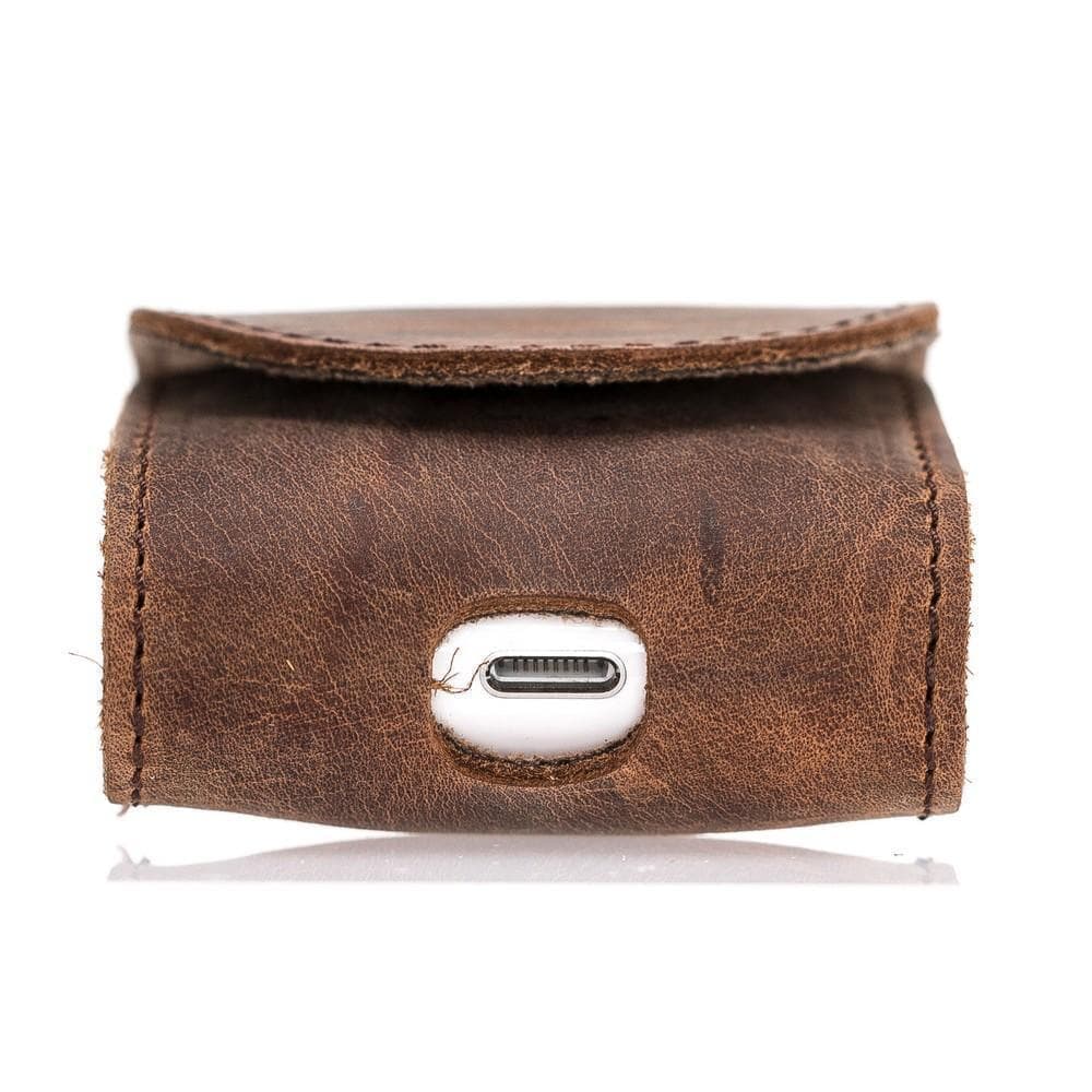 Mai Magnet Leather AirPods 1 and AirPods 2 Case with Hook