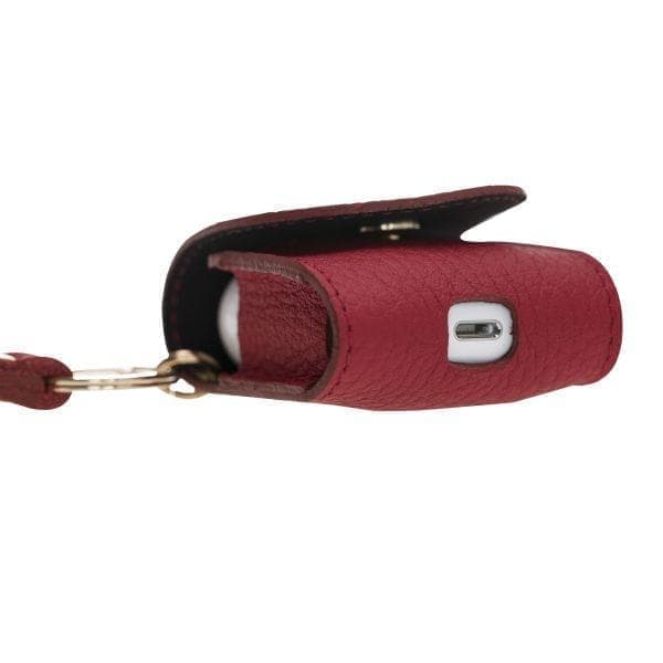 Mai Snap Leather AirPods 1 and AirPods 2 Case with Hook