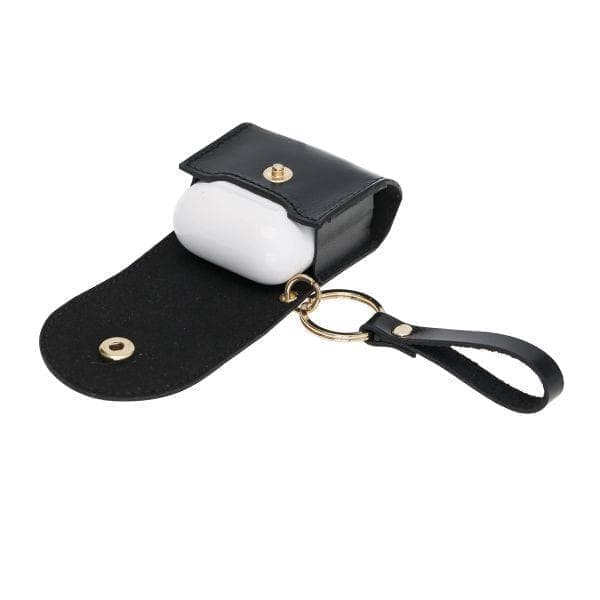 Mai Snap Leather AirPods 1 and AirPods 2 Case with Hook