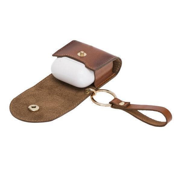 Mai Snap Leather AirPods 1 and AirPods 2 Case with Hook