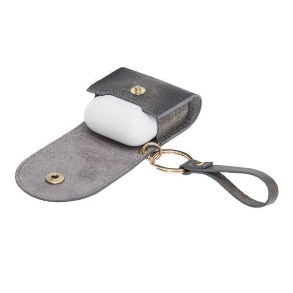 Mai Snap Leather AirPods 1 and AirPods 2 Case with Hook