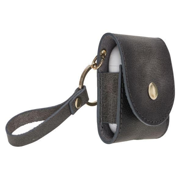 Mai Snap Leather AirPods 1 and AirPods 2 Case with Hook