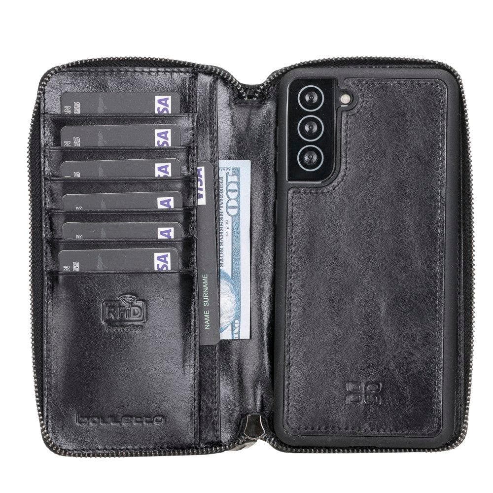Pouch Magic Samsung Galaxy S21 Ultra Detachable Leather Wallet Case