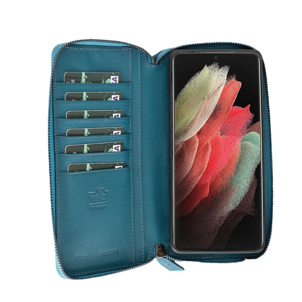 Pouch Magic Samsung Galaxy S21 Ultra Detachable Leather Wallet Case