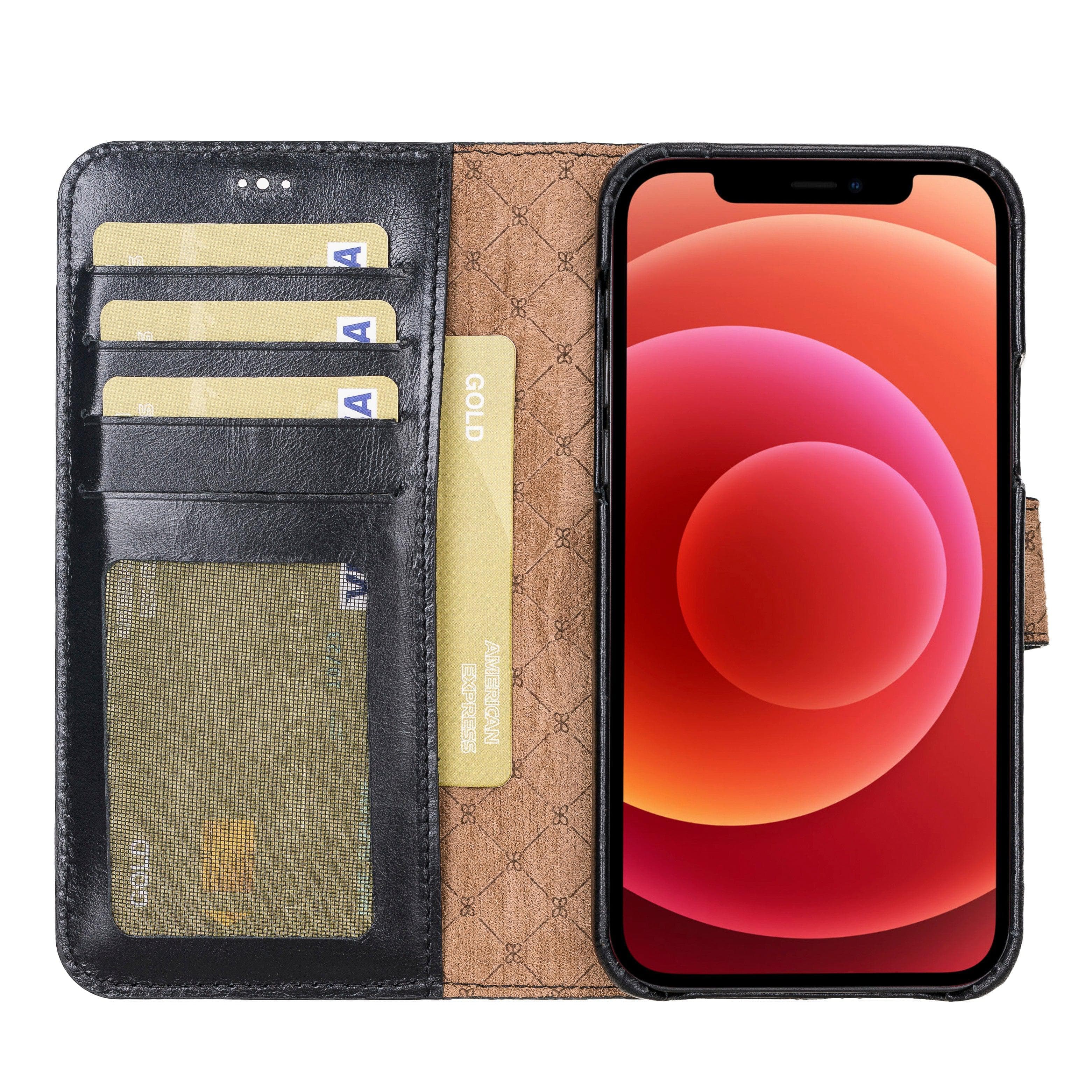 F360 Magic Leather iPhone 12 Pro /  iPhone 12 Detachable Wallet Case
