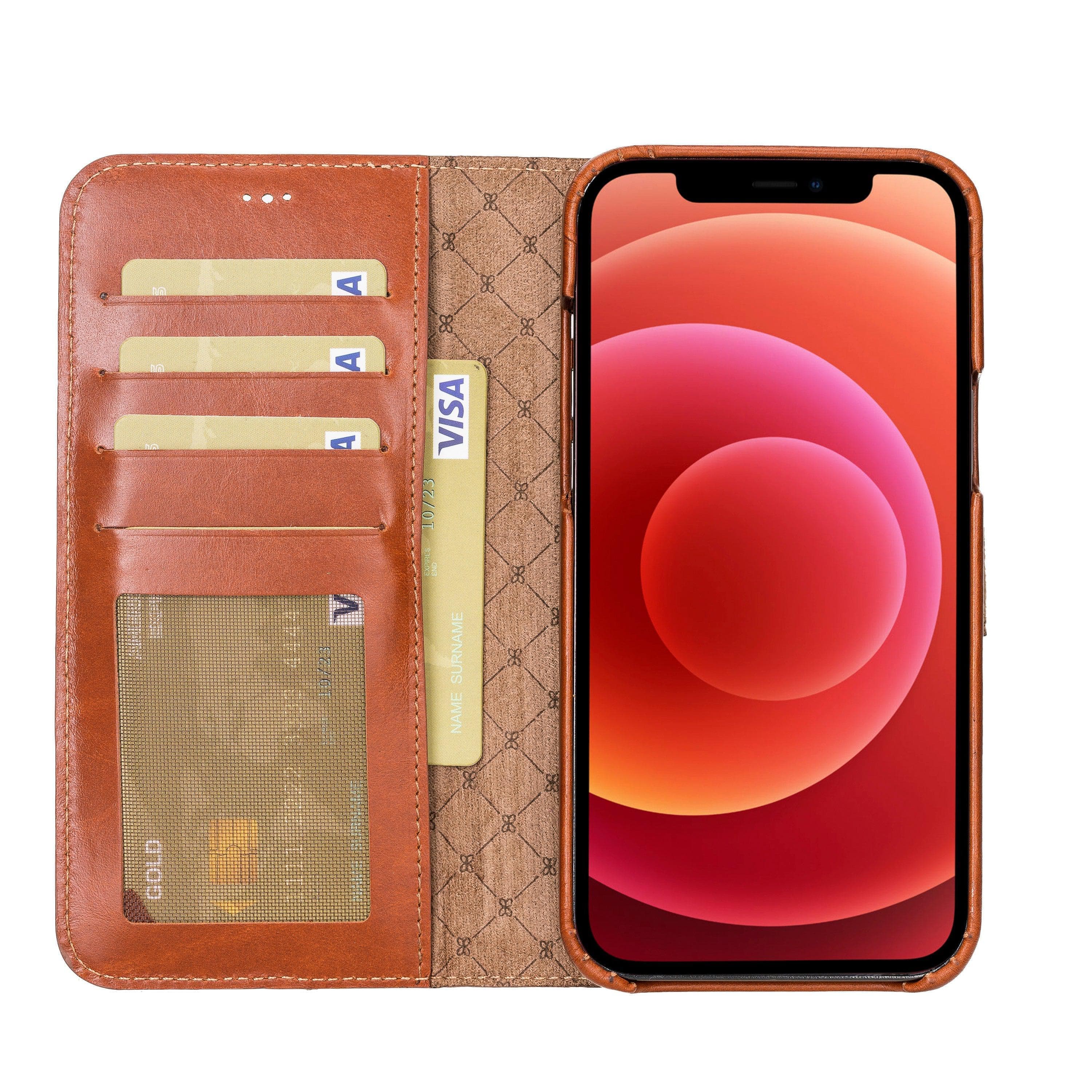 F360 Magic Leather iPhone 12 Pro /  iPhone 12 Detachable Wallet Case