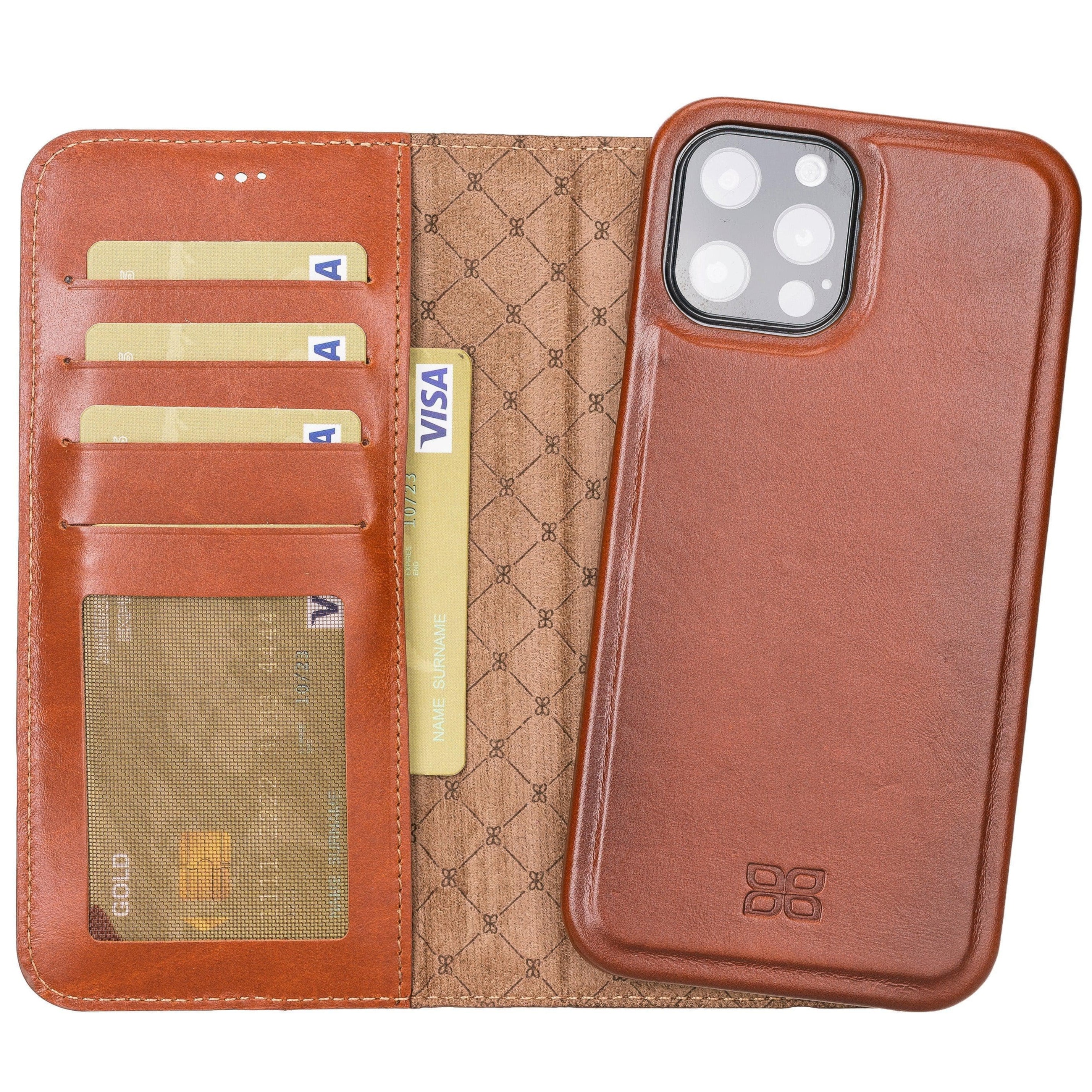 F360 Magic Leather iPhone 12 Pro /  iPhone 12 Detachable Wallet Case