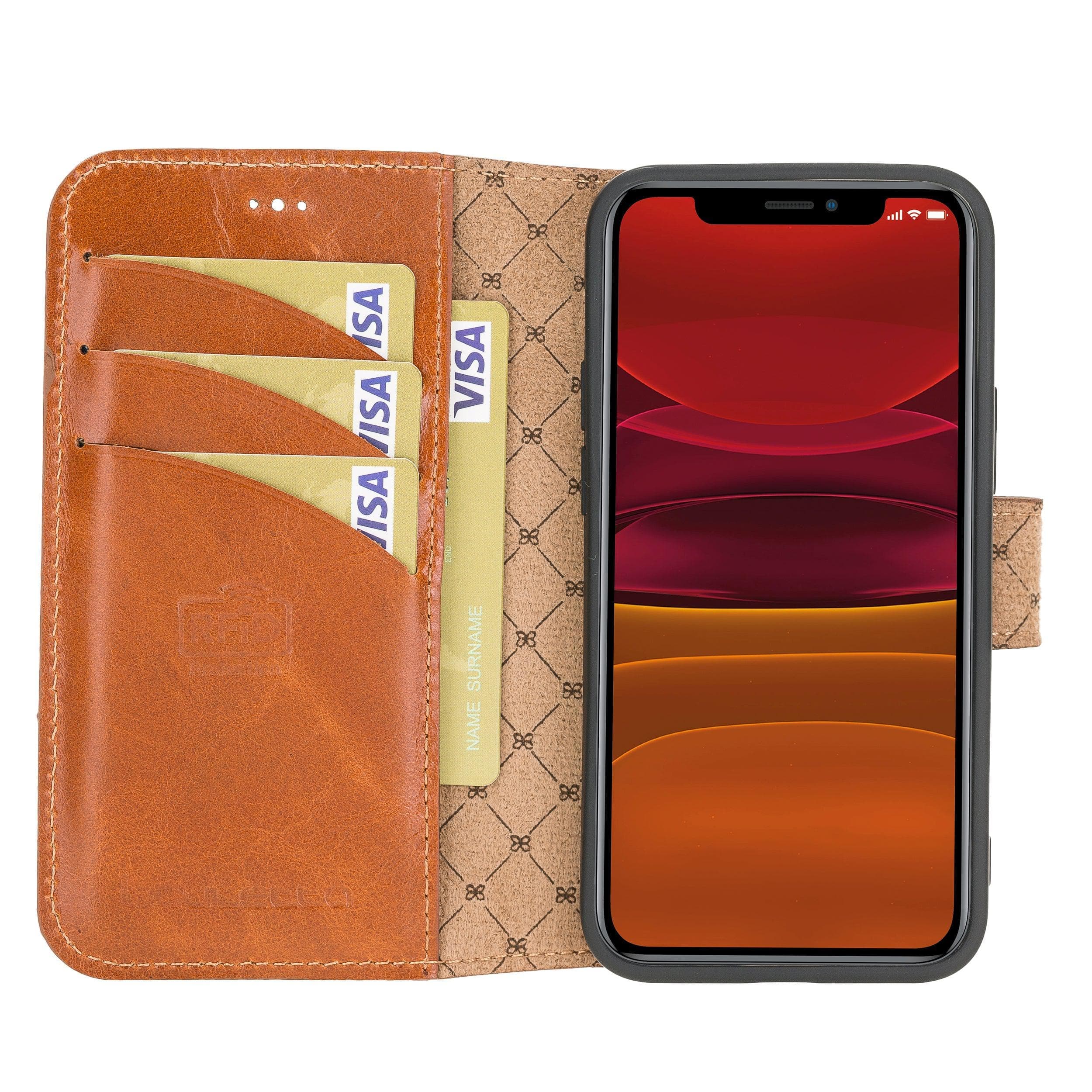 Wallet Case iPhone 12 Pro Max Leather Folio Case