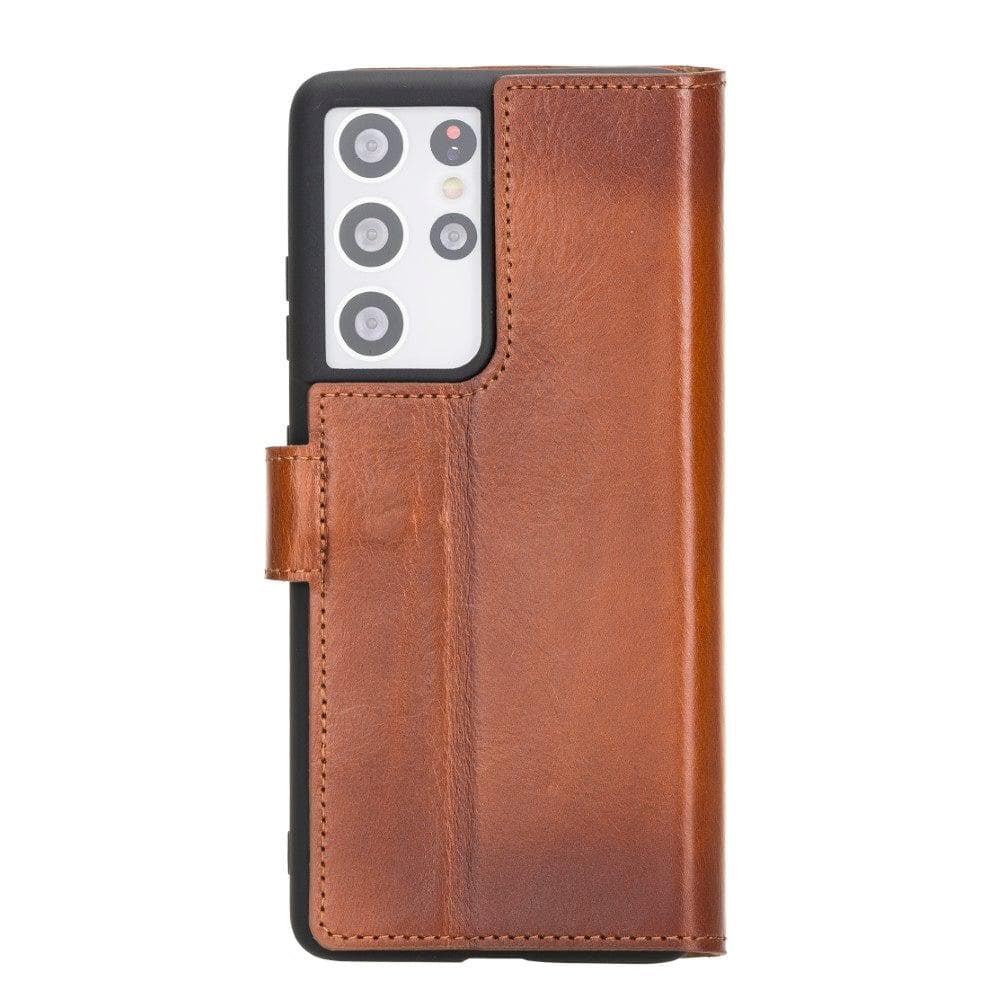 Wallet Case Samsung Galaxy S21 Ultra Leather Folio Case