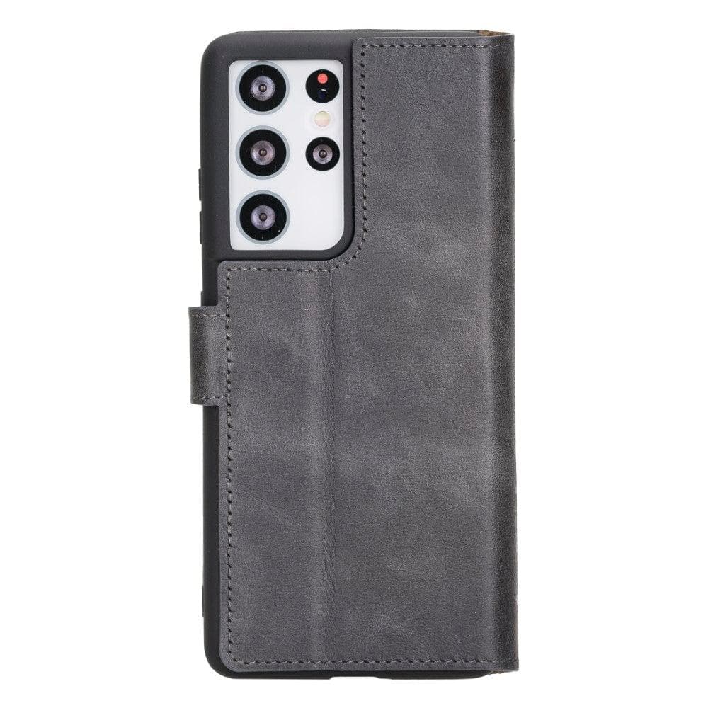 Wallet Case Samsung Galaxy S21 Ultra Leather Folio Case