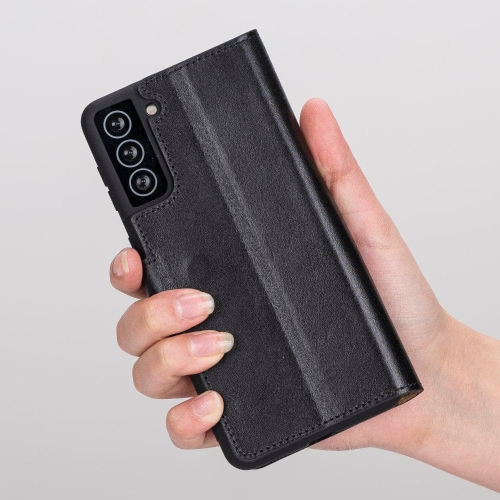 Wallet Case Samsung Galaxy S21 Ultra Leather Folio Case