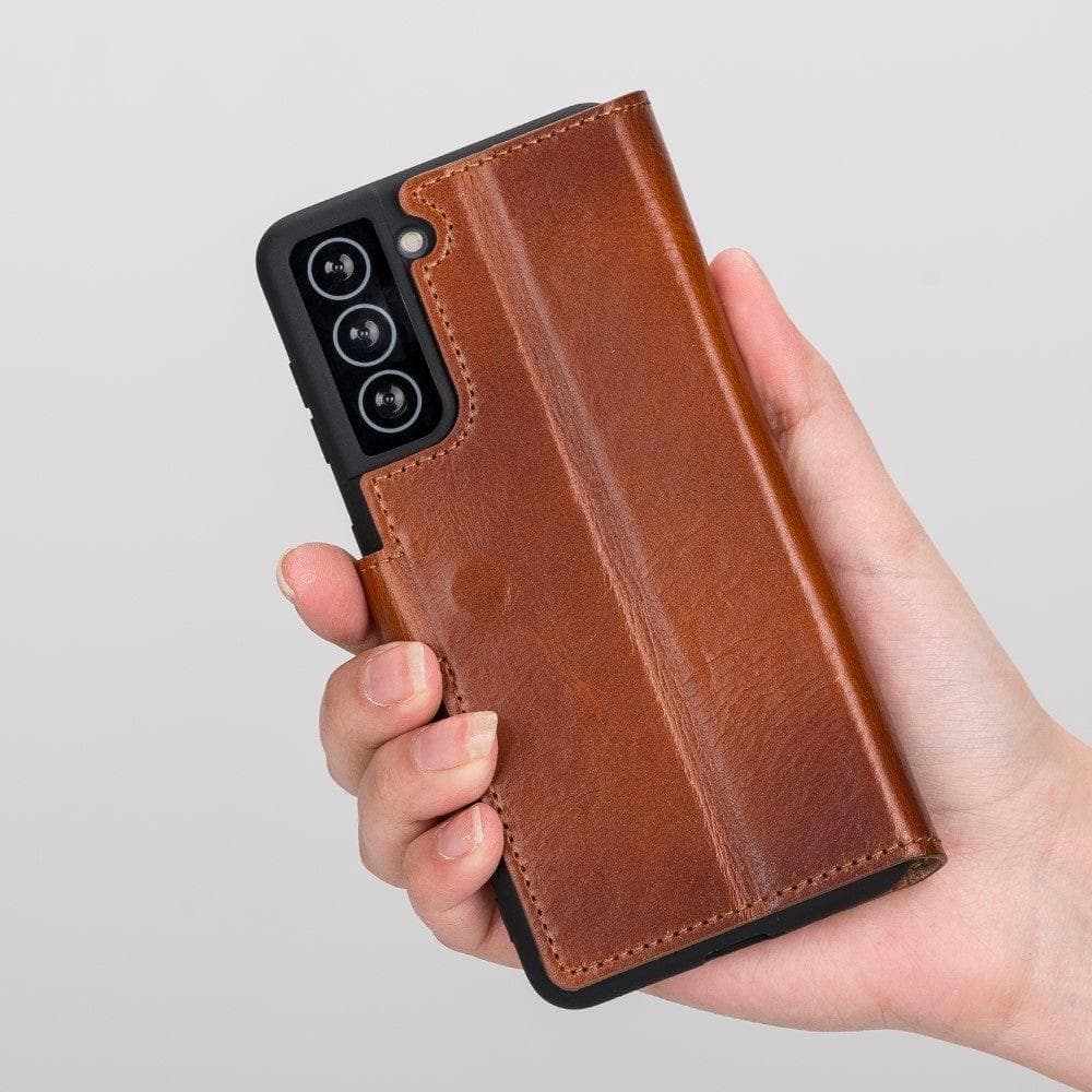 Wallet Case Samsung Galaxy S21 Ultra Leather Folio Case