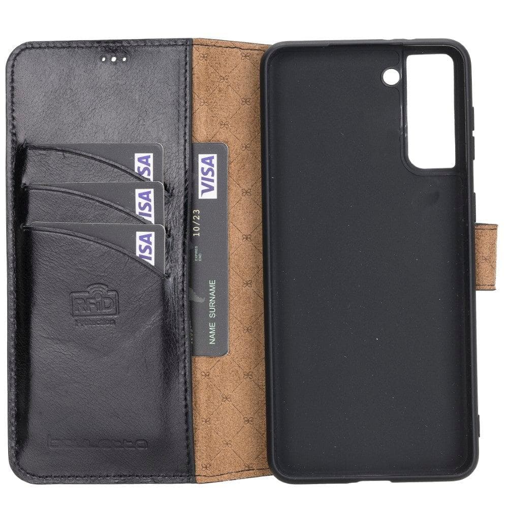 Wallet Case Samsung Galaxy S21 Ultra Leather Folio Case