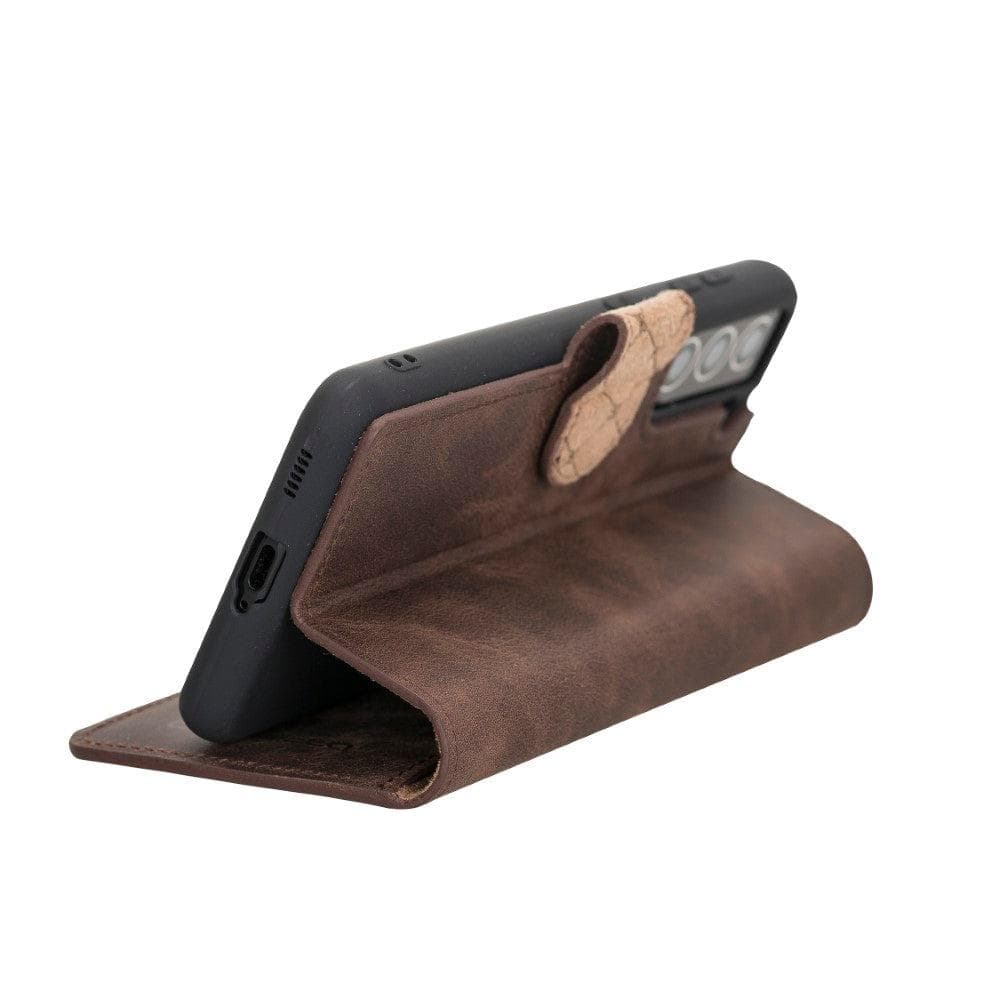 Wallet Case Samsung Galaxy S21 Ultra Leather Folio Case