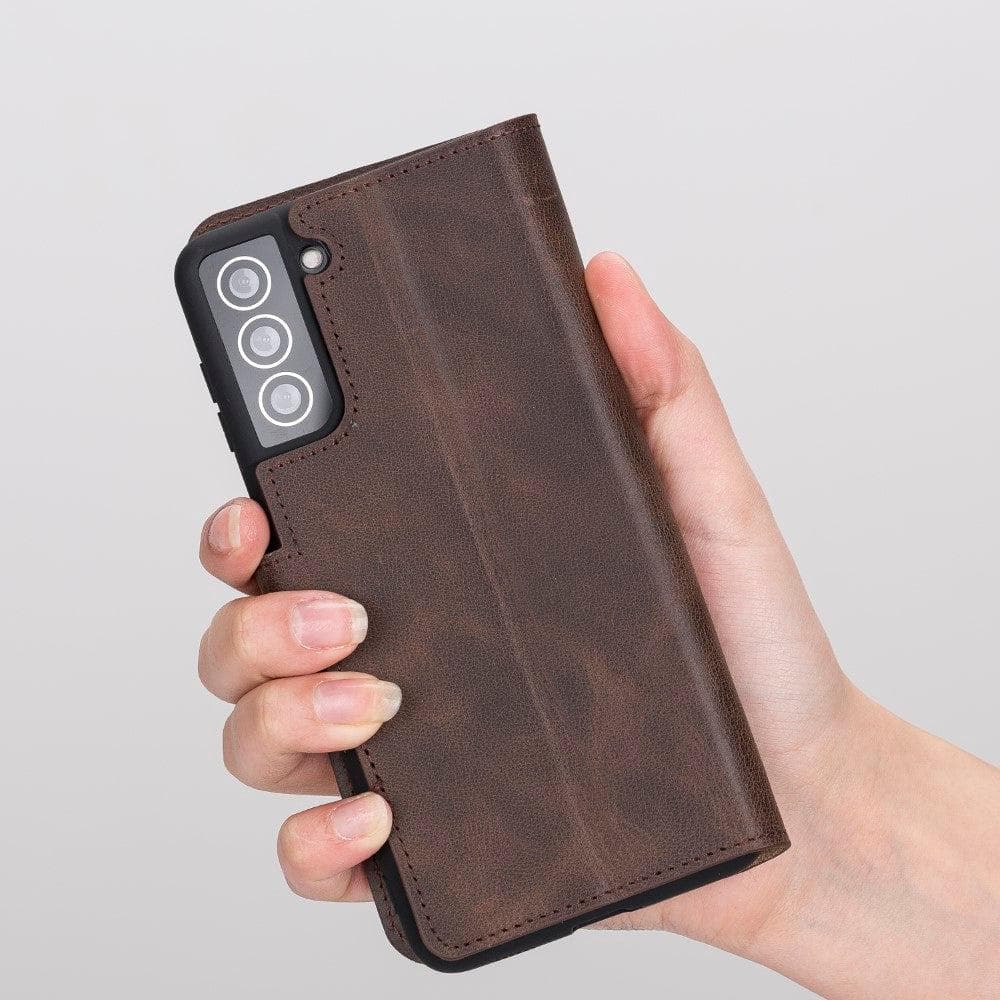 Wallet Case Samsung Galaxy S21 Ultra Leather Folio Case