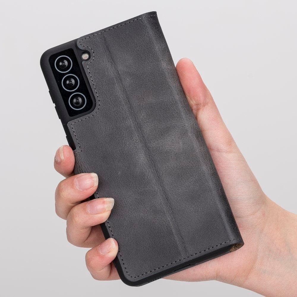 Wallet Case Samsung Galaxy S21 Ultra Leather Folio Case