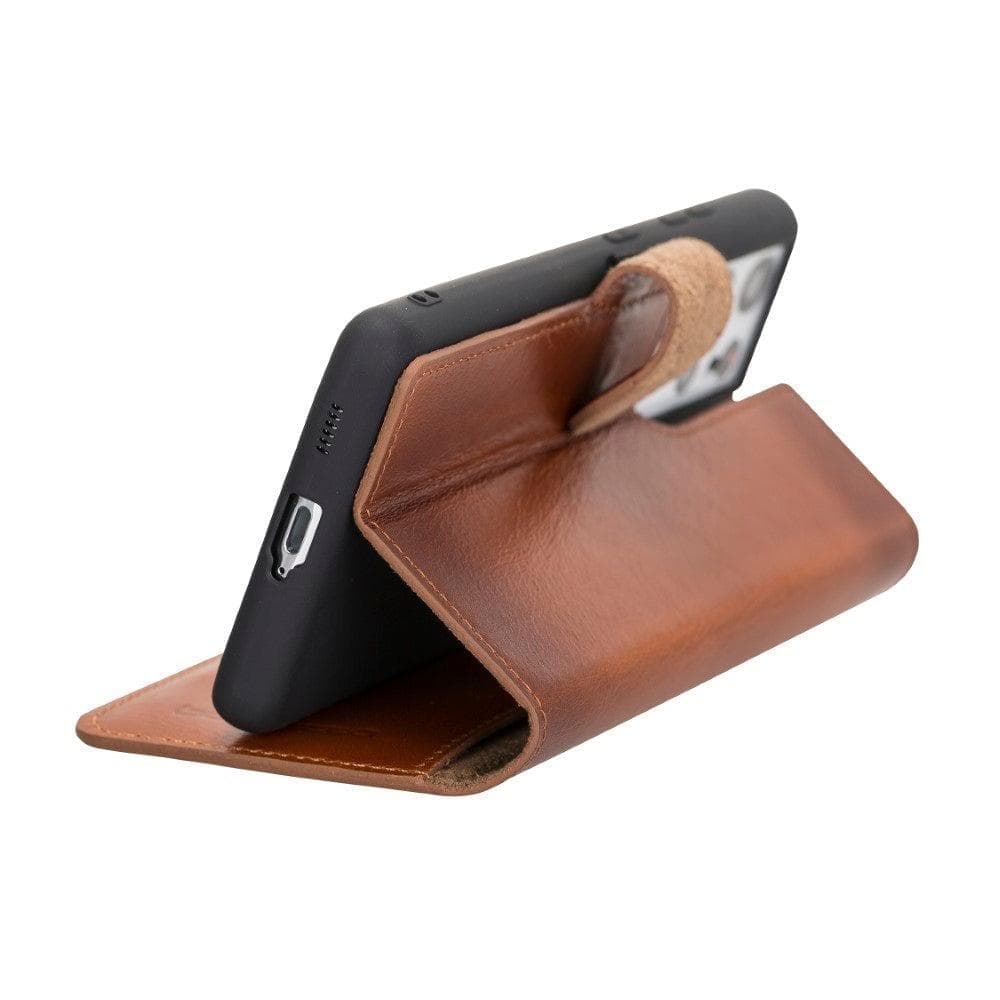 Wallet Case Samsung Galaxy S21 Ultra Leather Folio Case