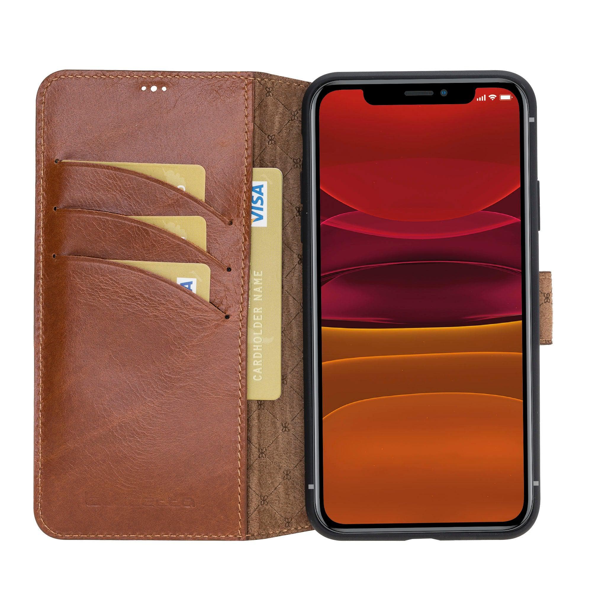 Wallet Case iPhone 11 Pro Max Leather Folio Case