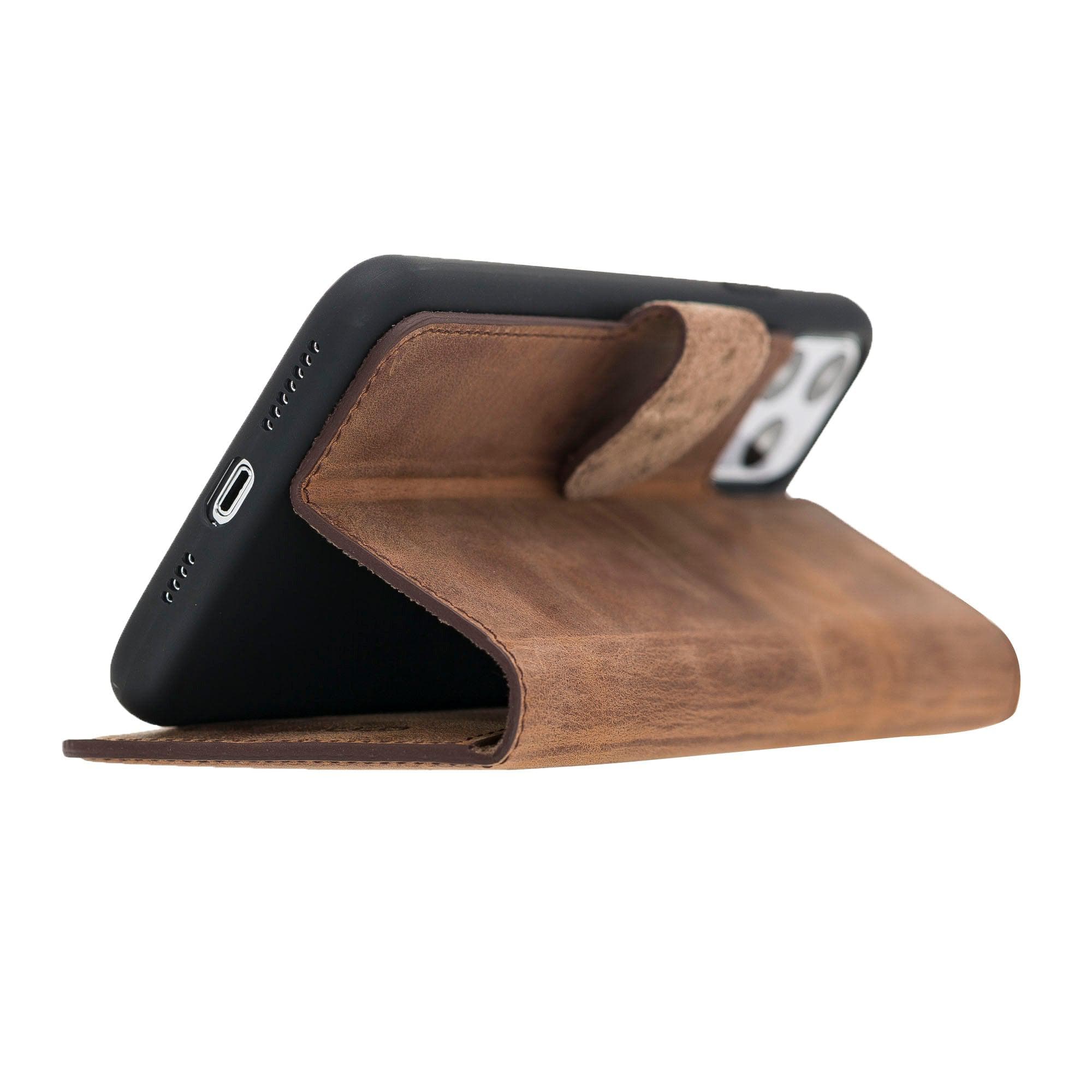Wallet Case iPhone 11 Pro Max Leather Folio Case