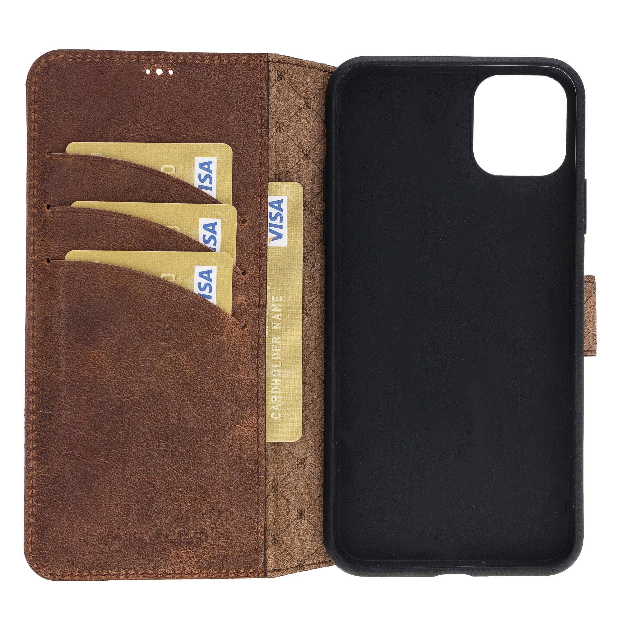 Wallet Case iPhone 11 Pro Max Leather Folio Case
