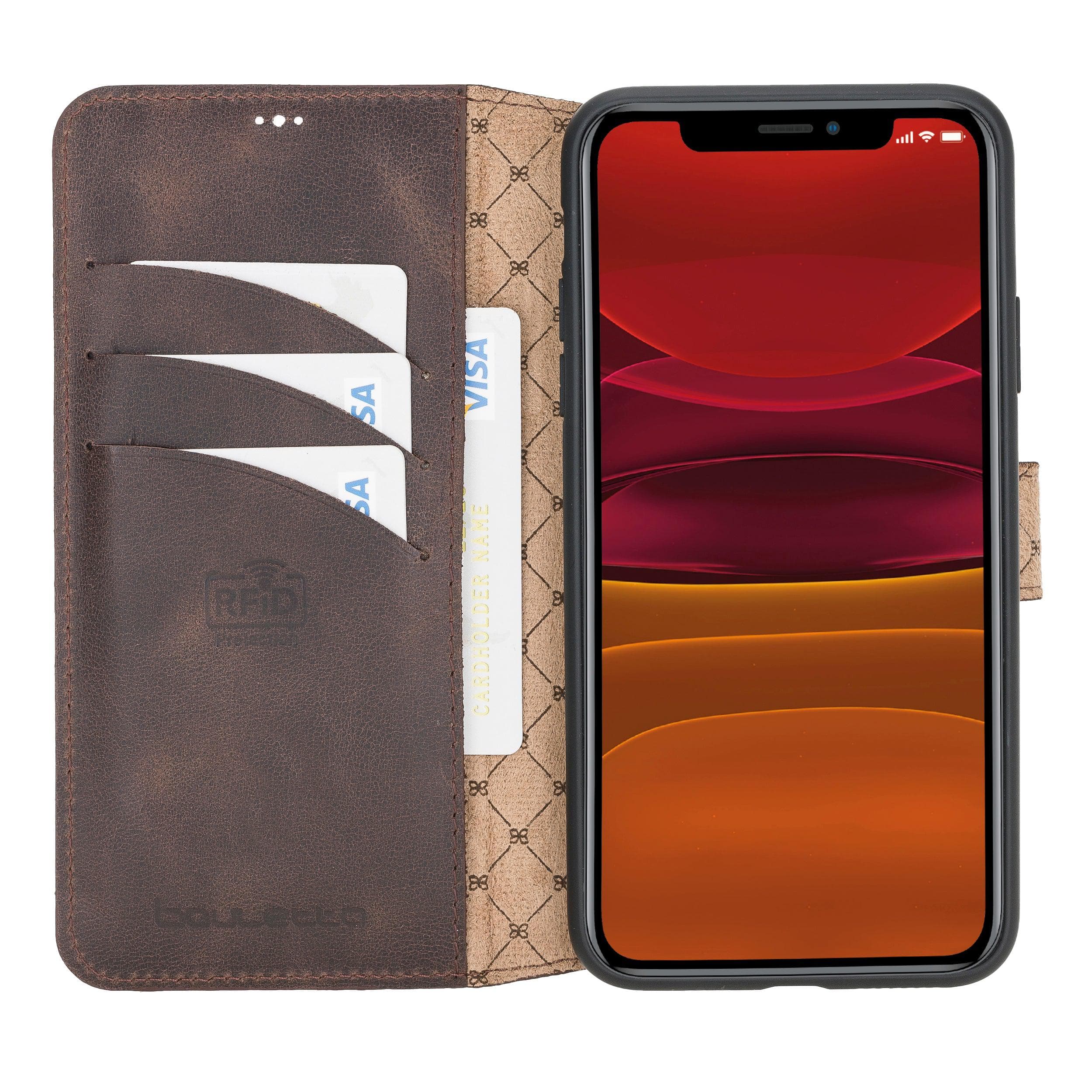 Wallet Case iPhone 11 Pro Max Leather Folio Case