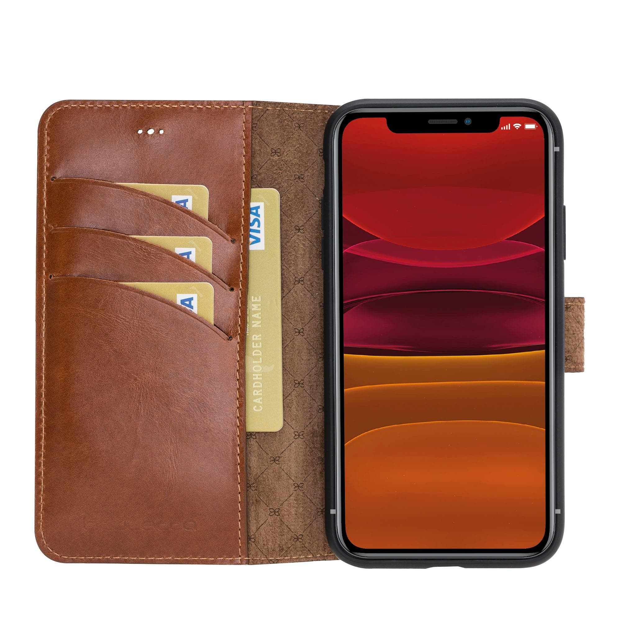 Wallet Case iPhone 11 Pro Max Leather Folio Case