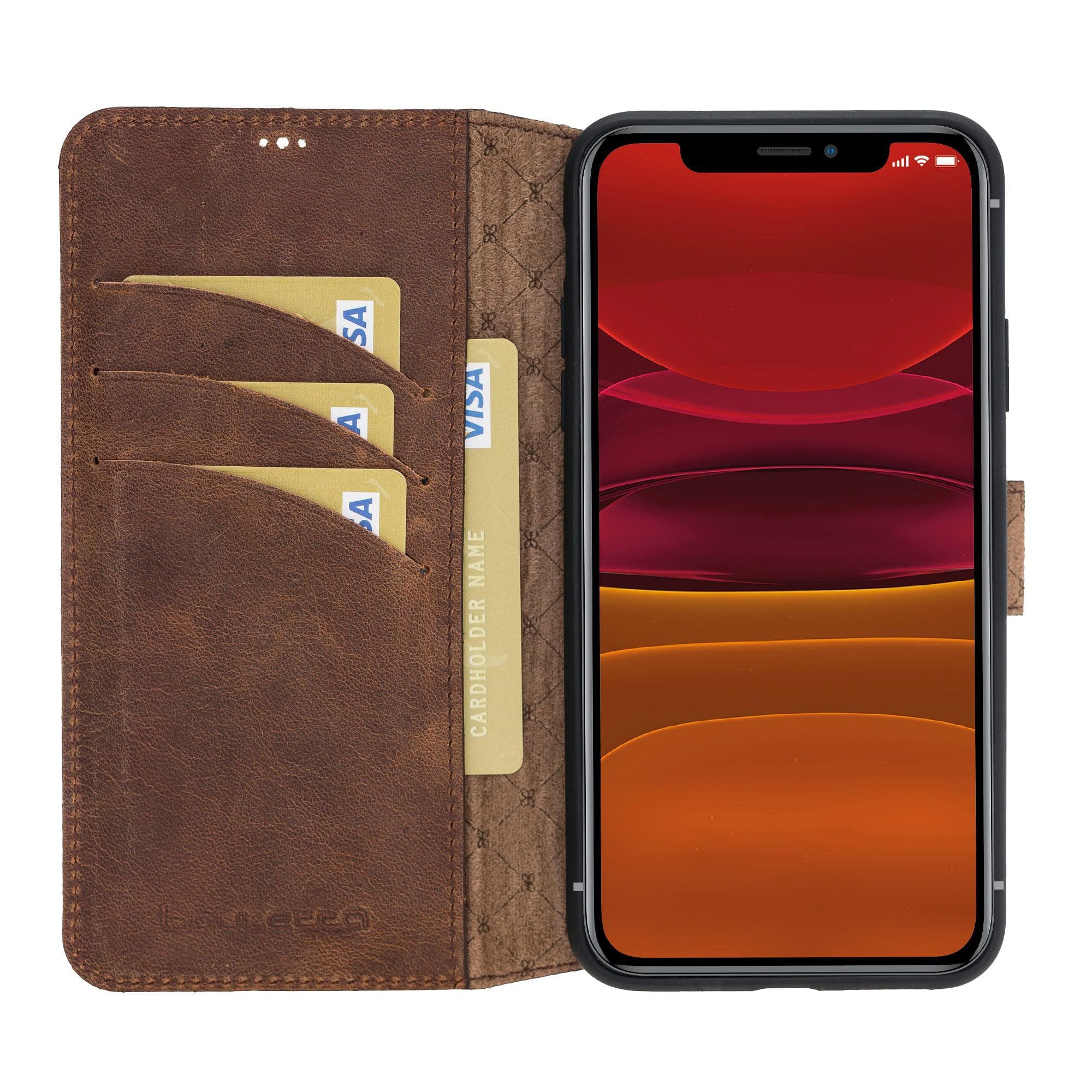 Wallet Case iPhone 11 Pro Max Leather Folio Case
