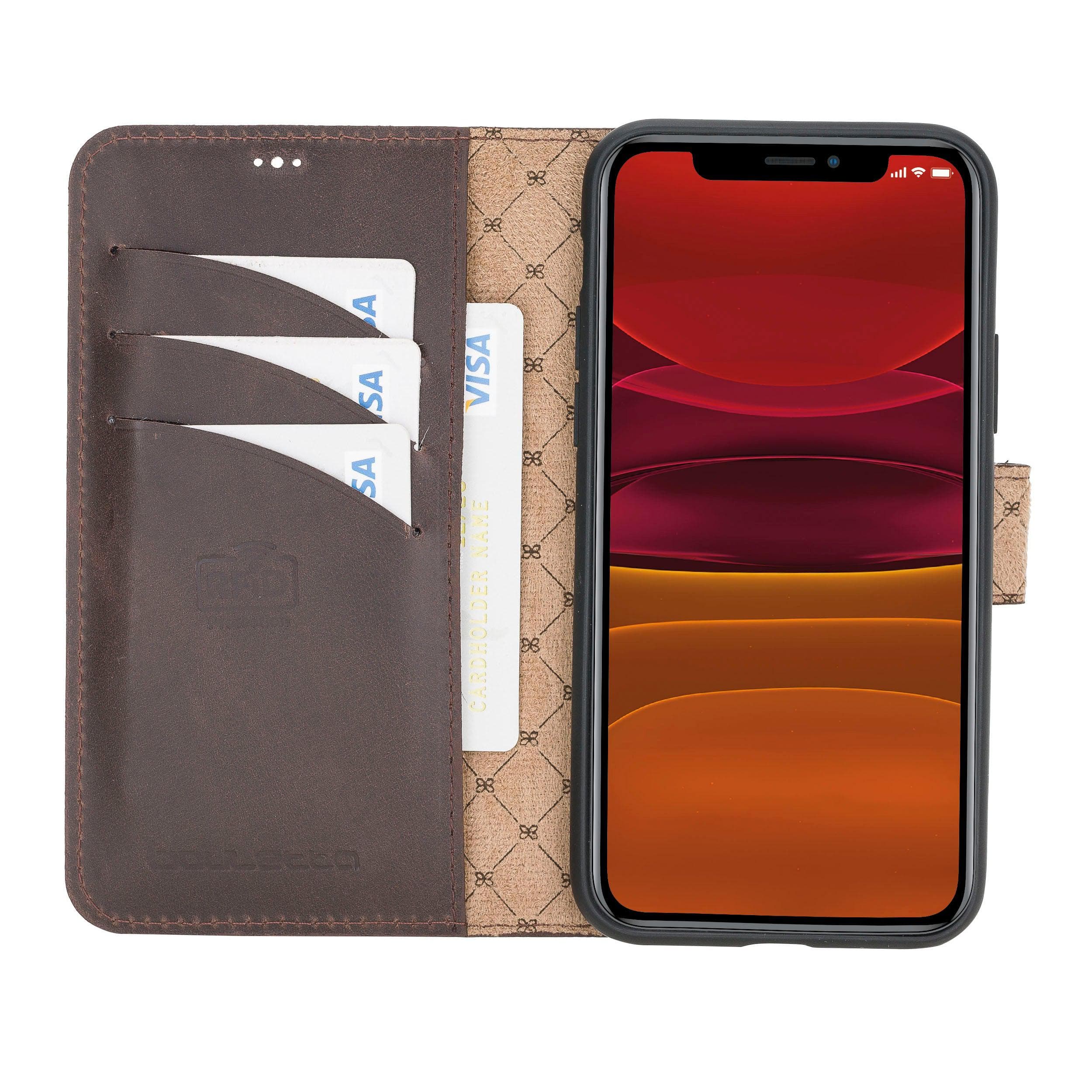 Wallet Case iPhone 11 Pro Max Leather Folio Case