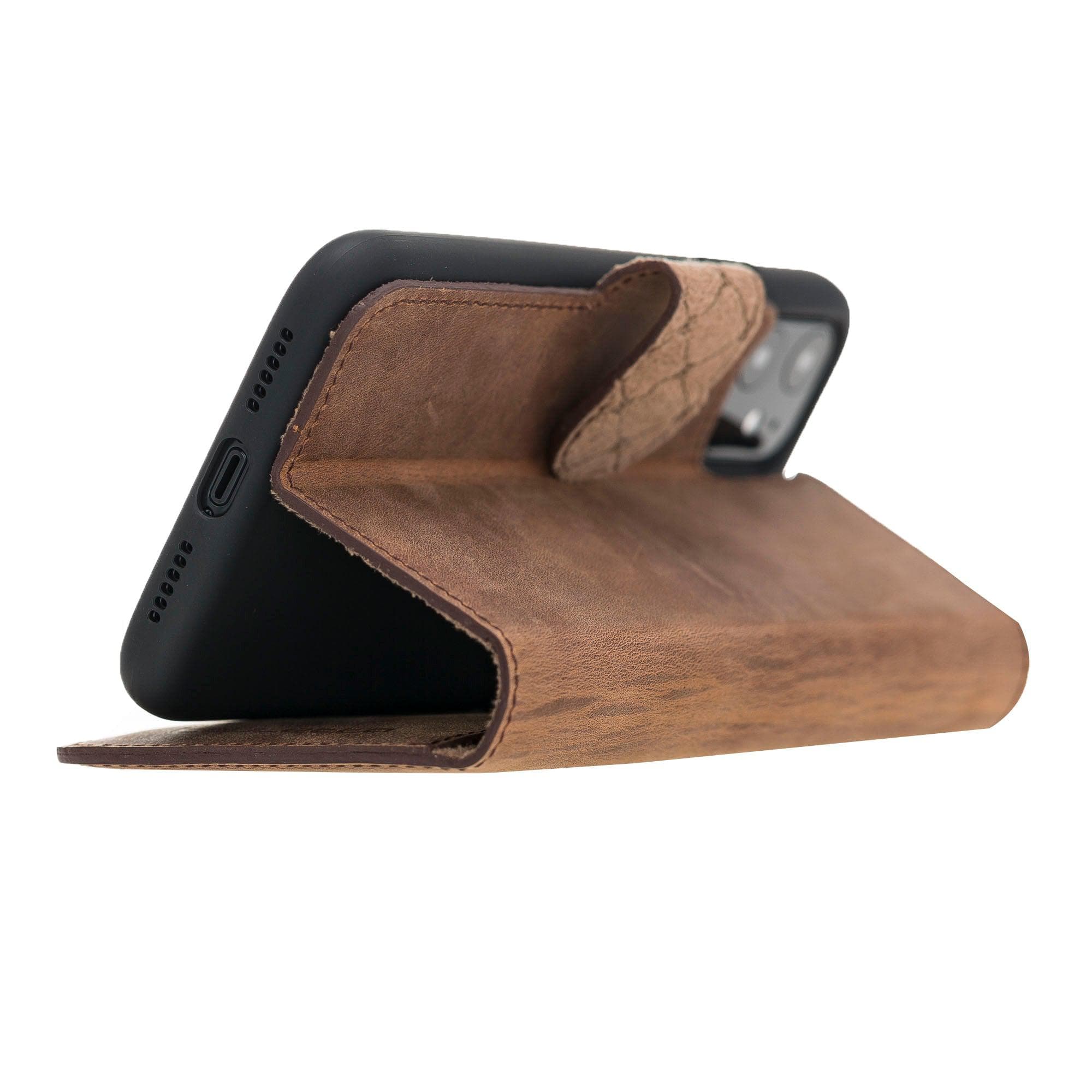 Wallet Case iPhone 11 Pro Max Leather Folio Case