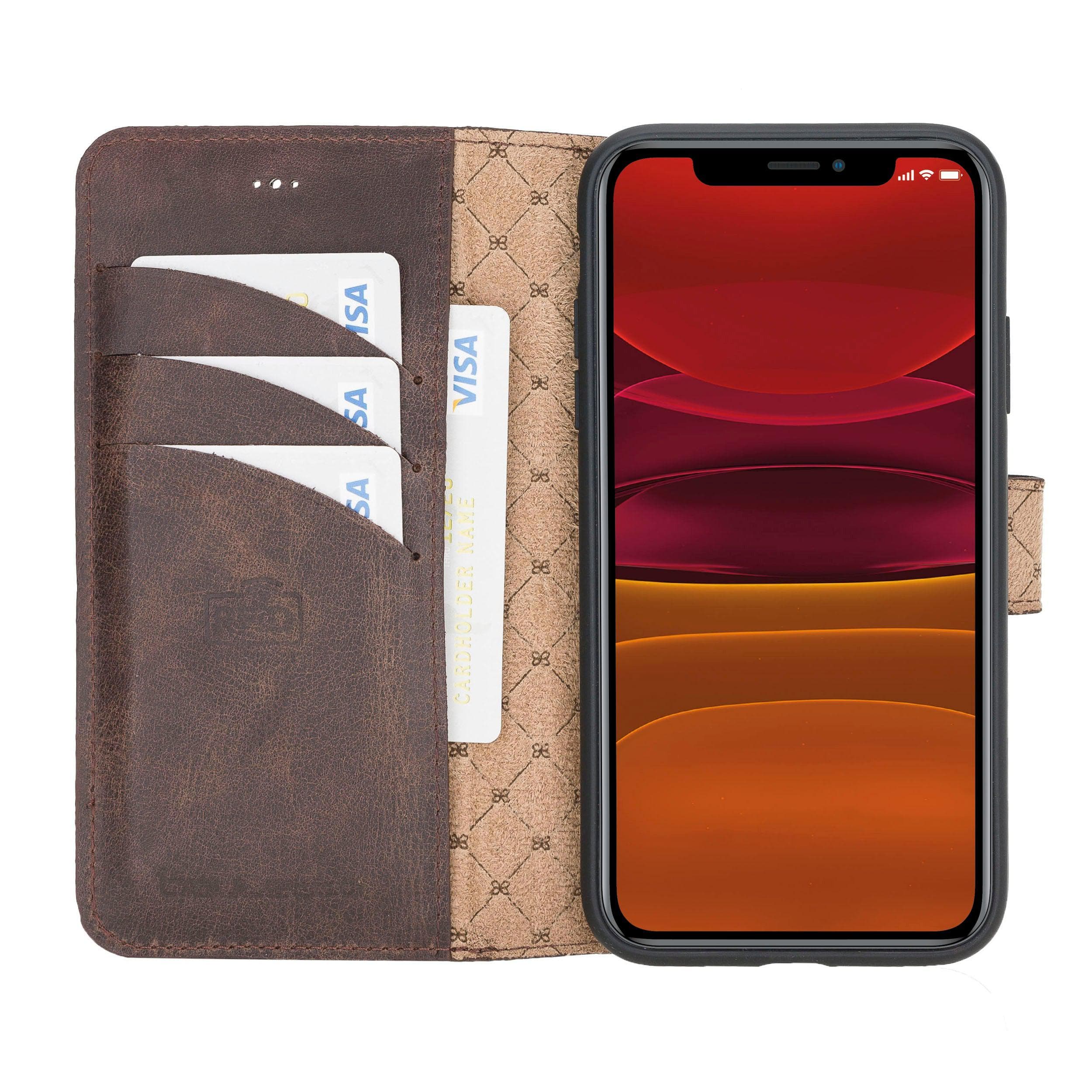 Wallet Case iPhone 11 Pro Max Leather Folio Case
