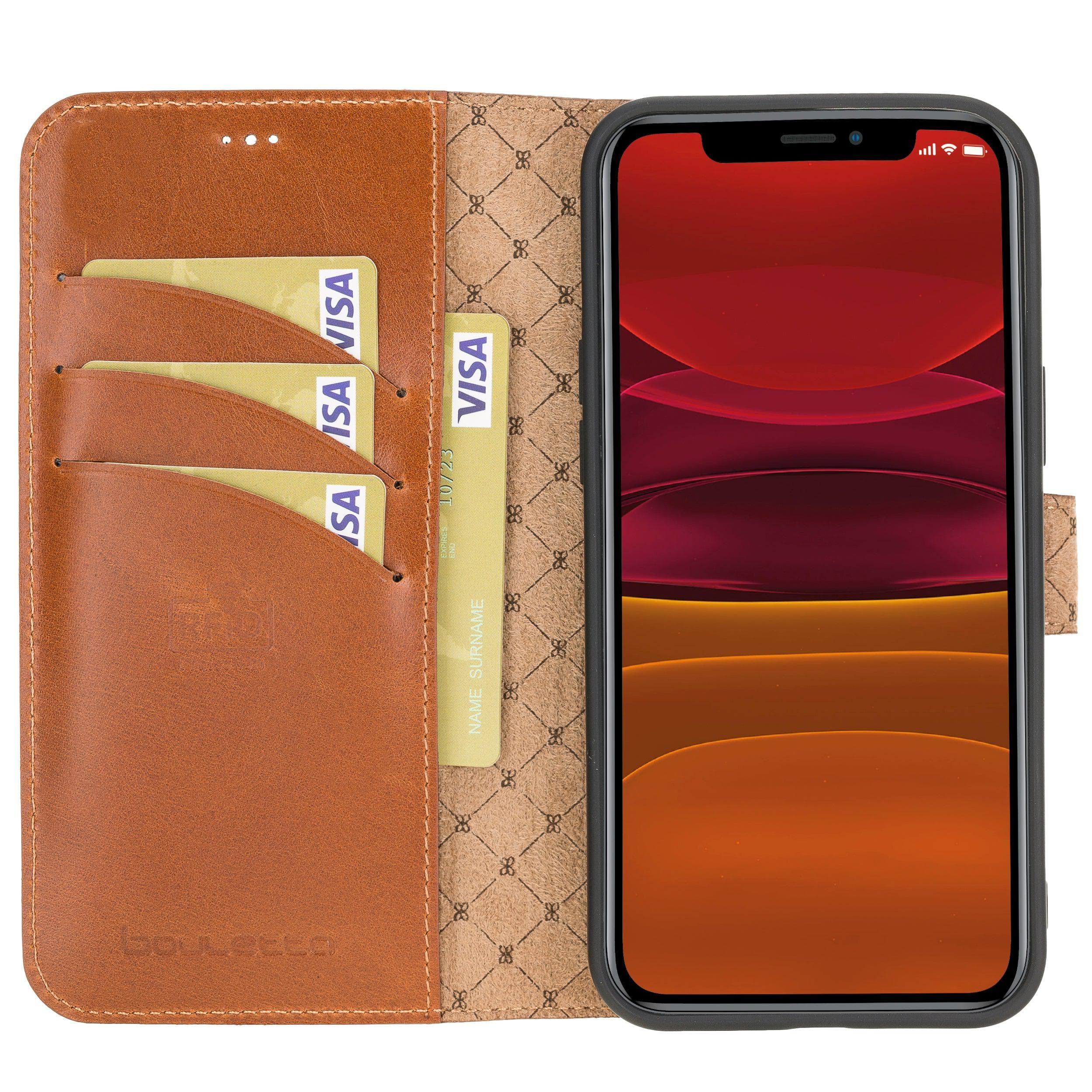 Wallet Case iPhone 12 Pro Max Leather Folio Case