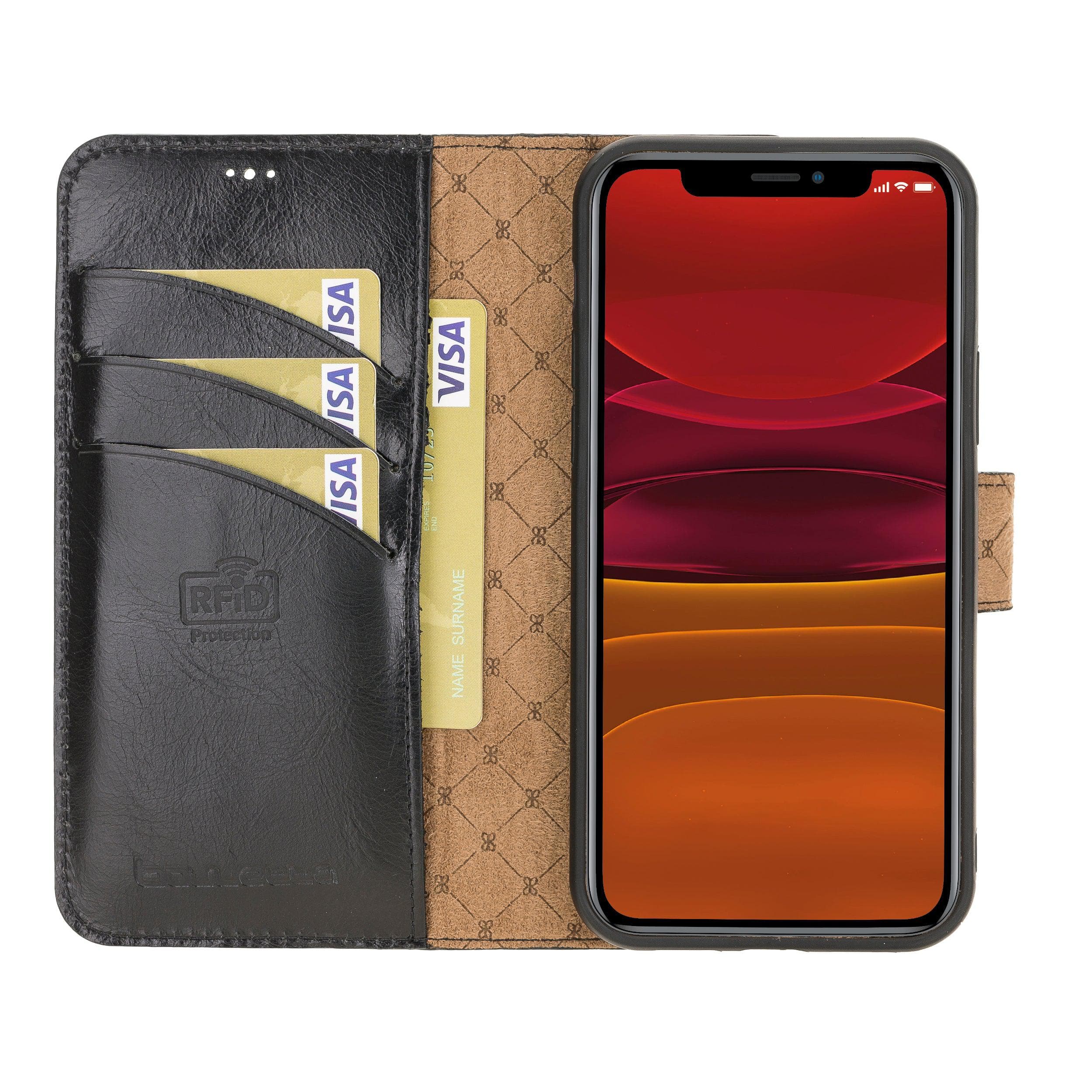Wallet Case iPhone 12 Pro Max Leather Folio Case