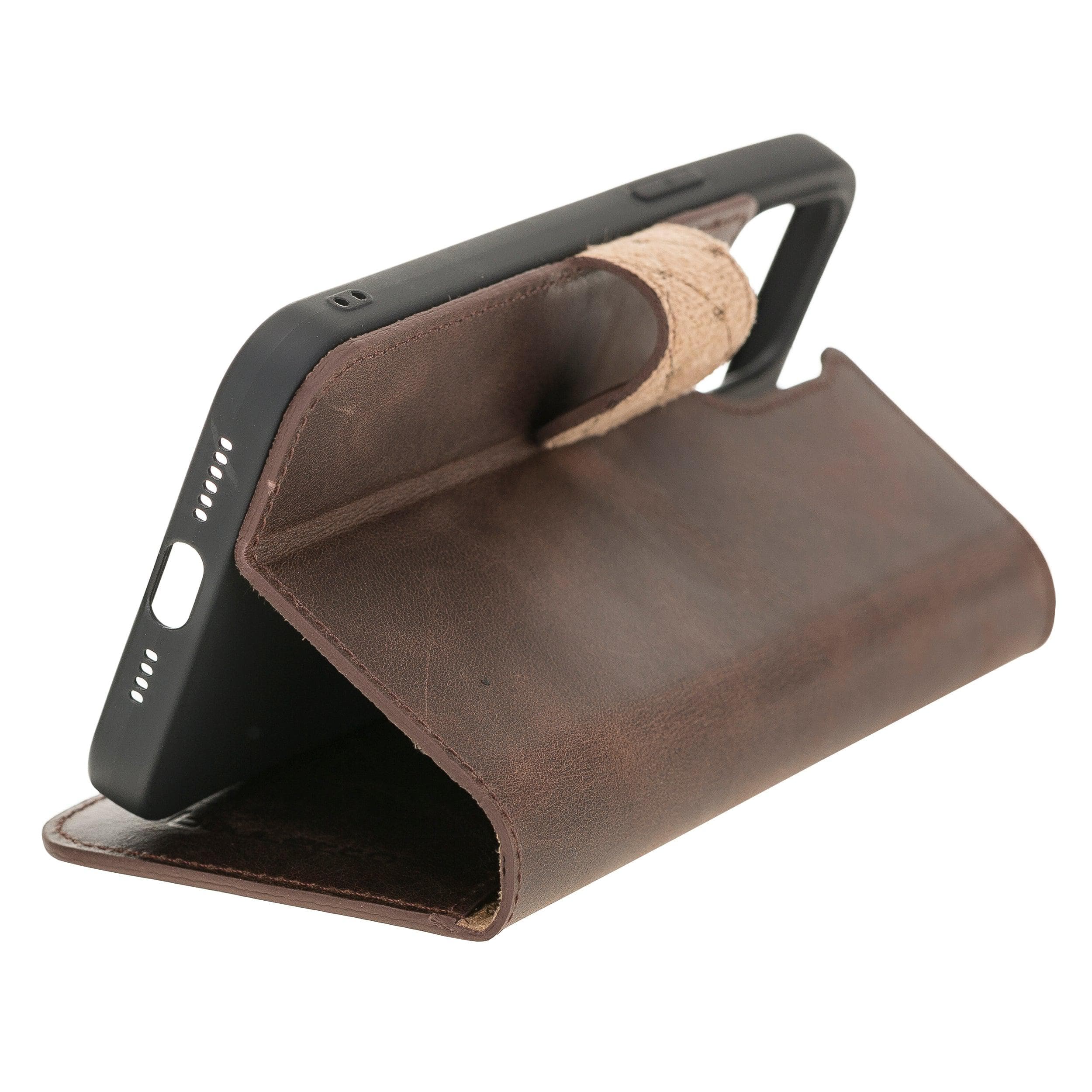 Wallet Case iPhone 12 Pro Max Leather Folio Case