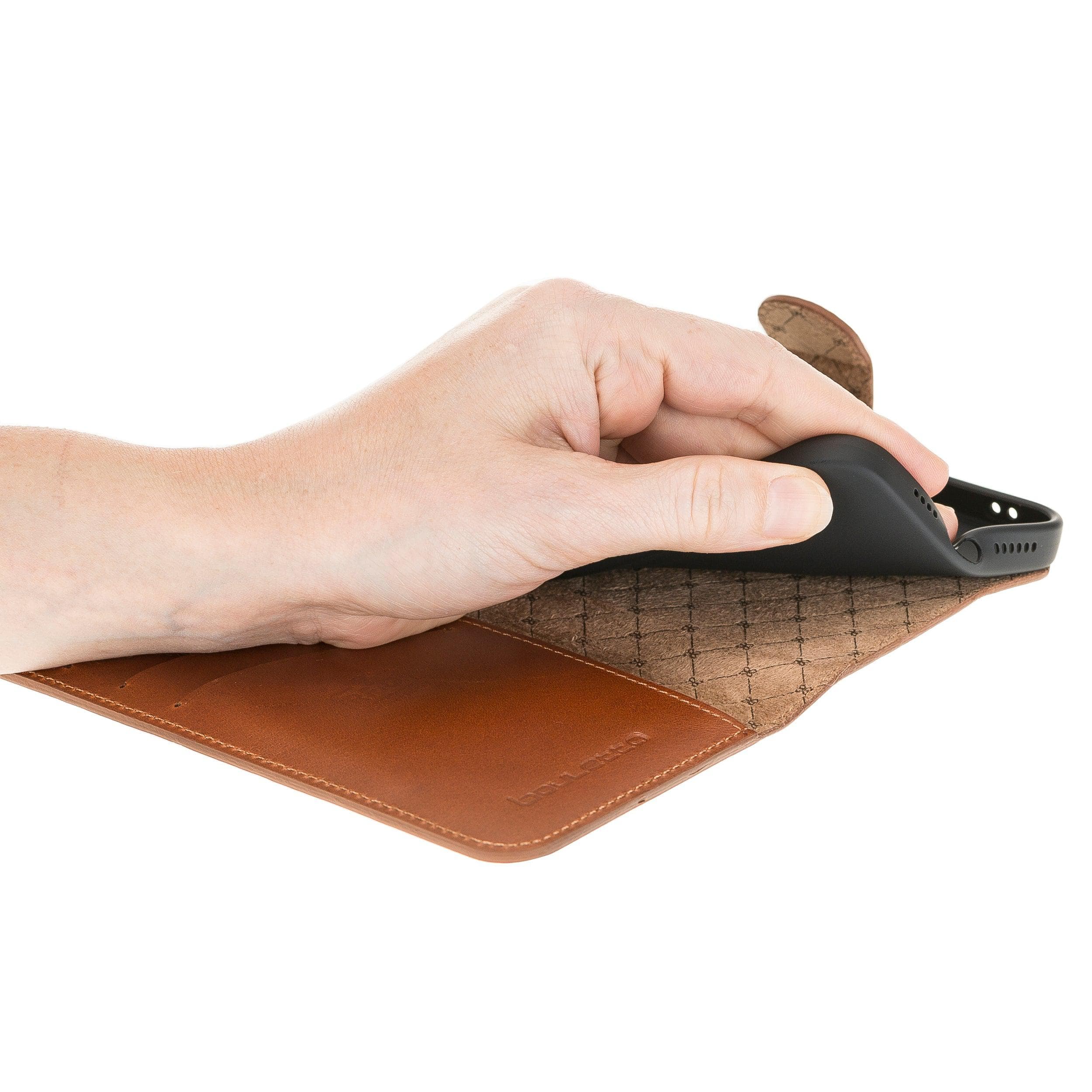 Wallet Case iPhone 12 Pro Max Leather Folio Case
