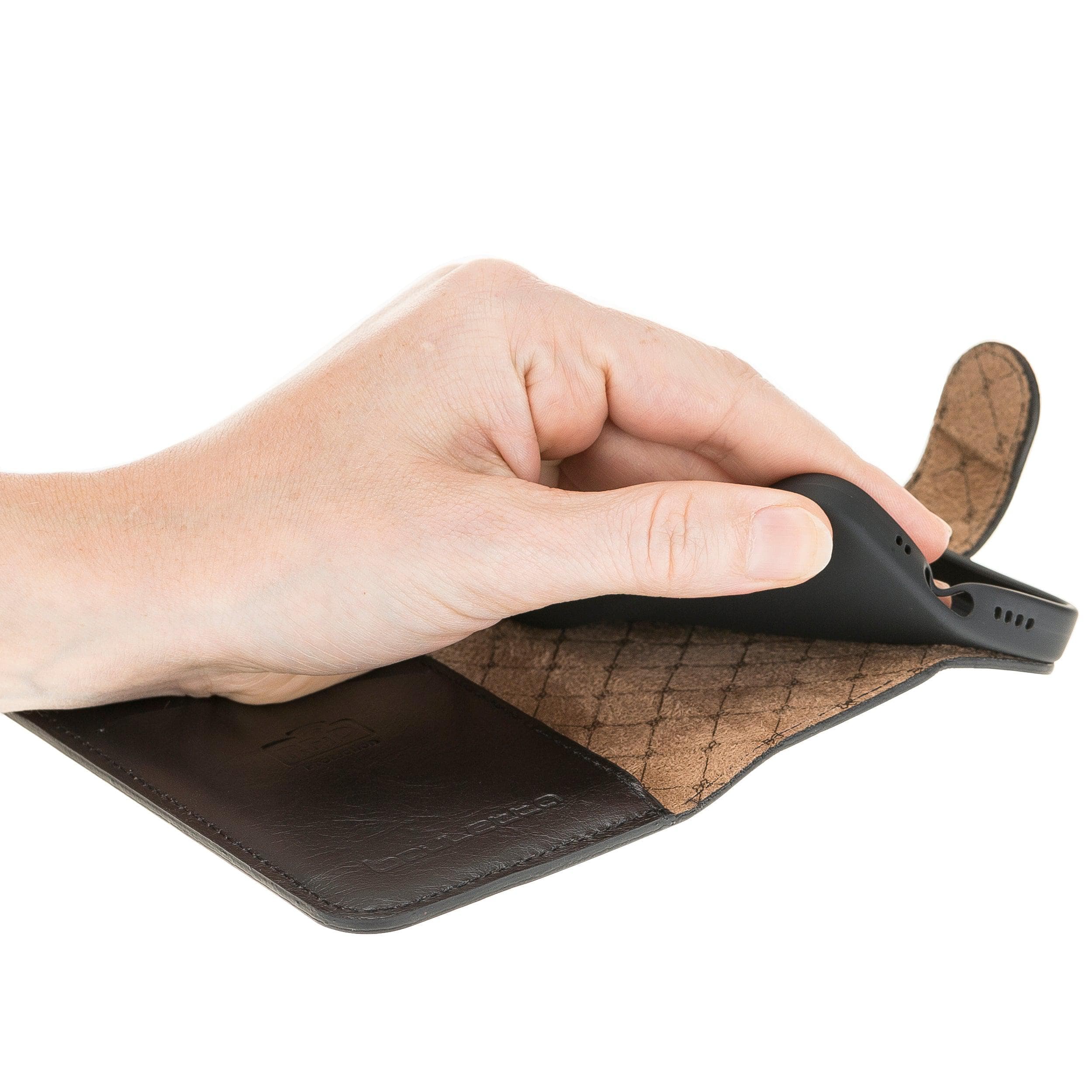 Wallet Case iPhone 12 Pro Max Leather Folio Case