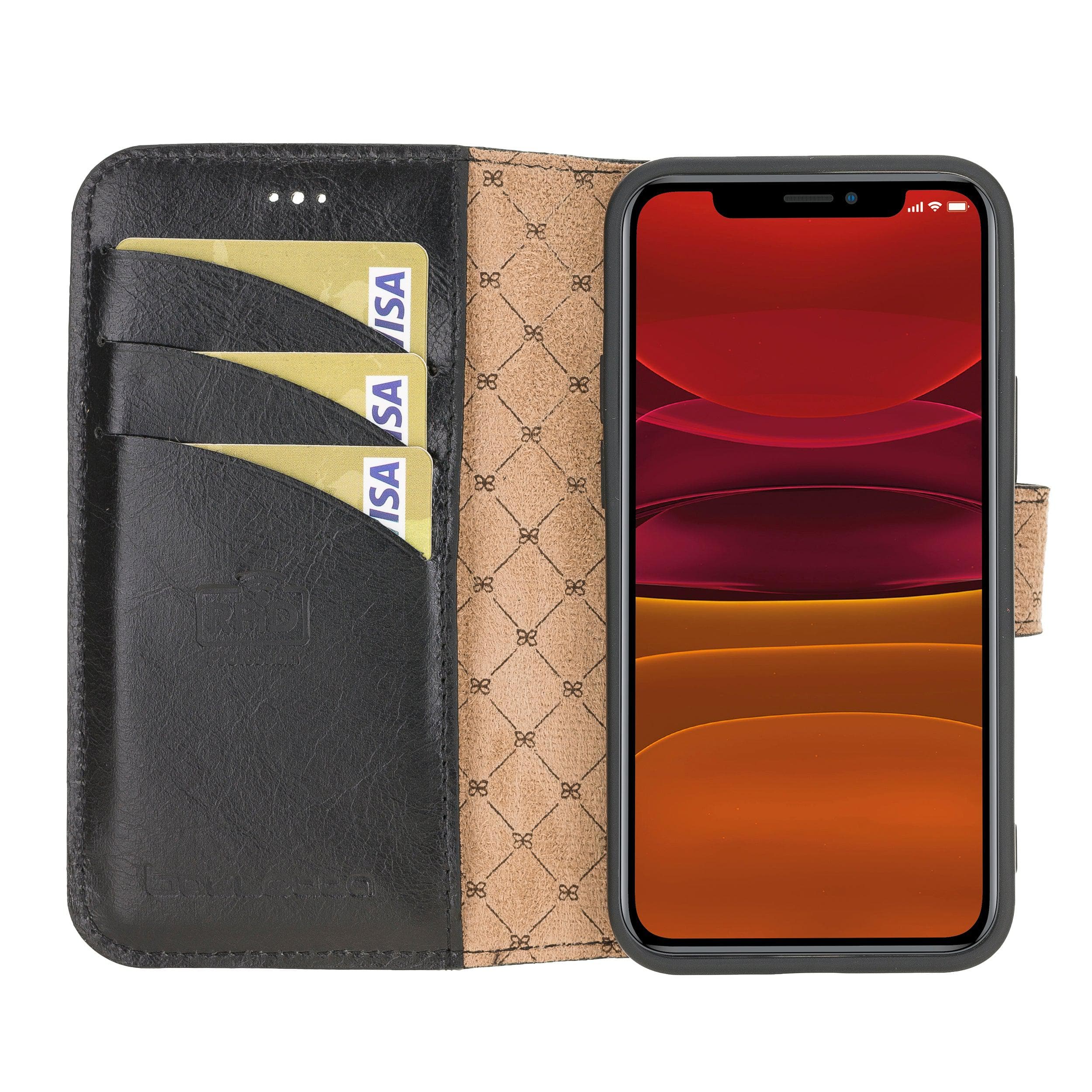 Wallet Case iPhone 12 Pro Max Leather Folio Case