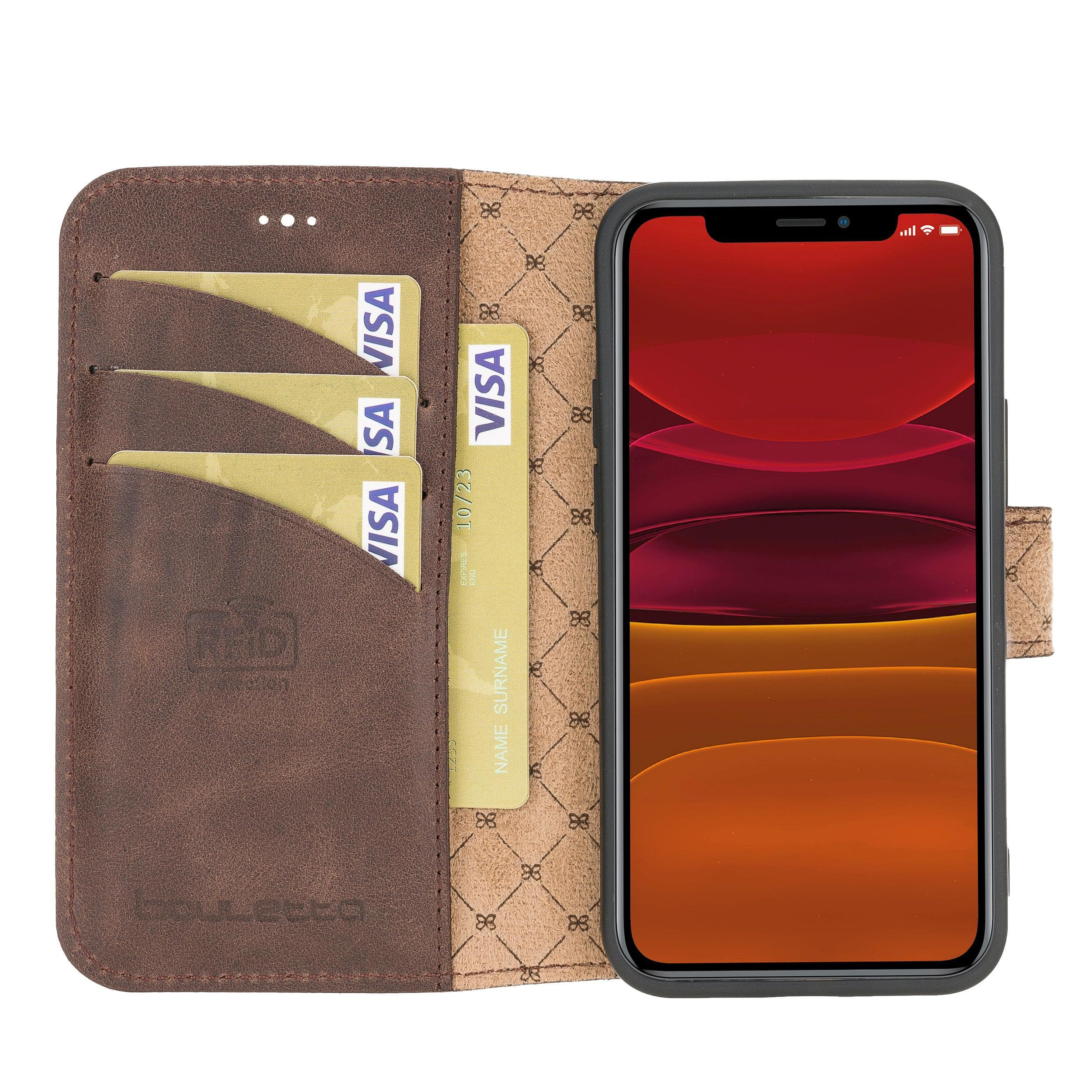 Wallet Case iPhone 12 Pro Max Leather Folio Case