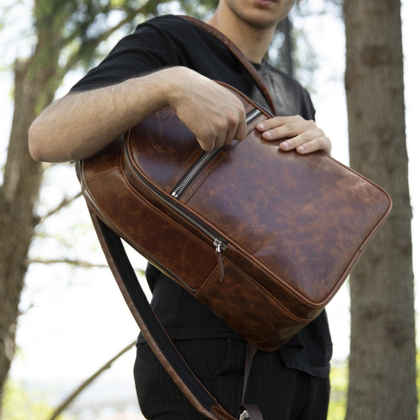 Pella Leather Backpack