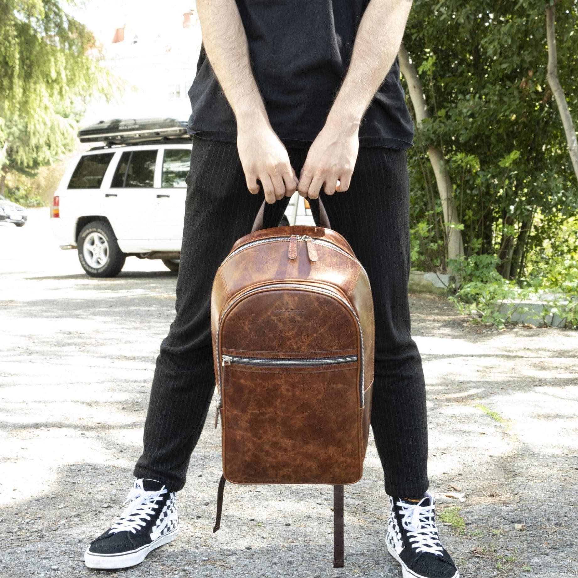 Pella Leather Backpack