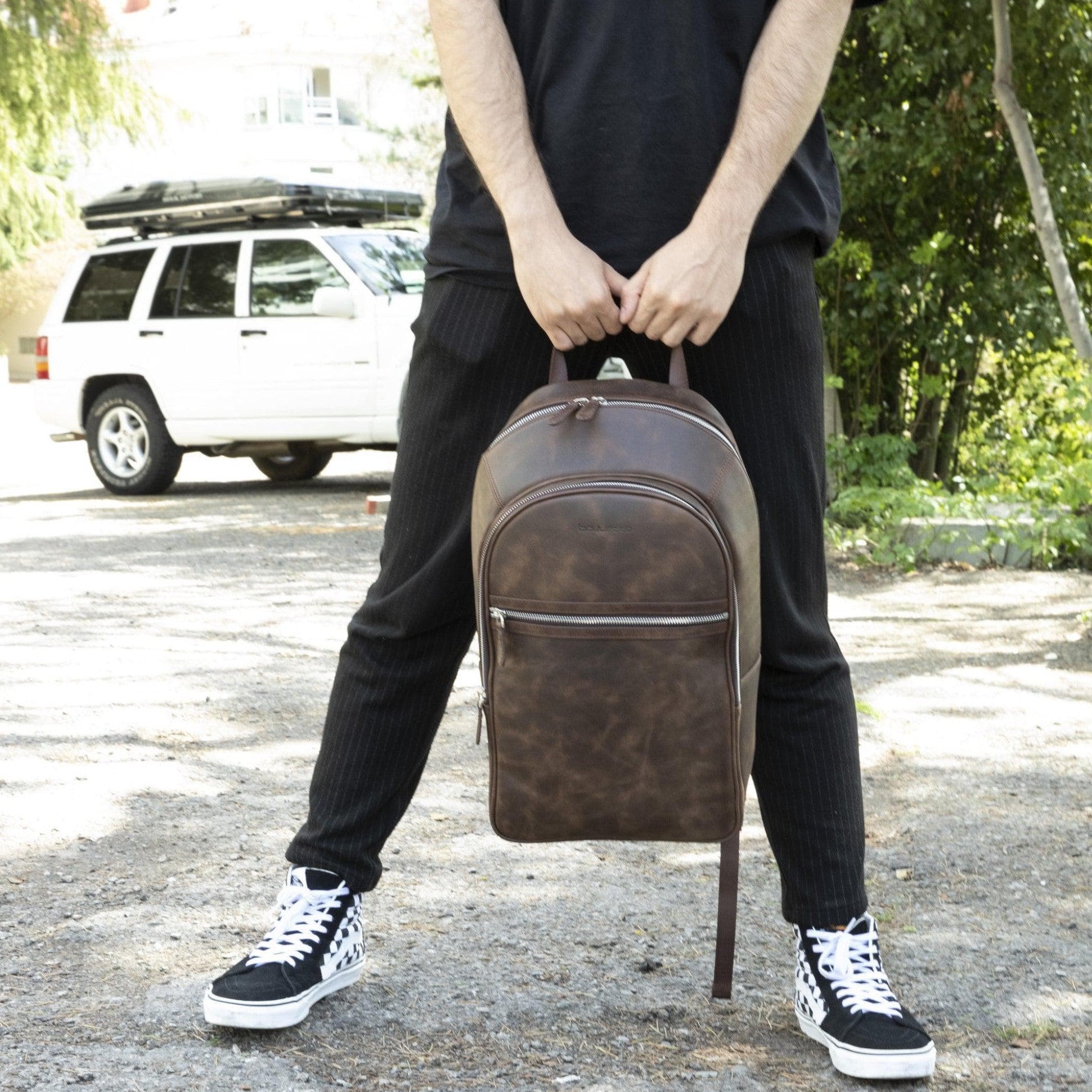 Pella Leather Backpack