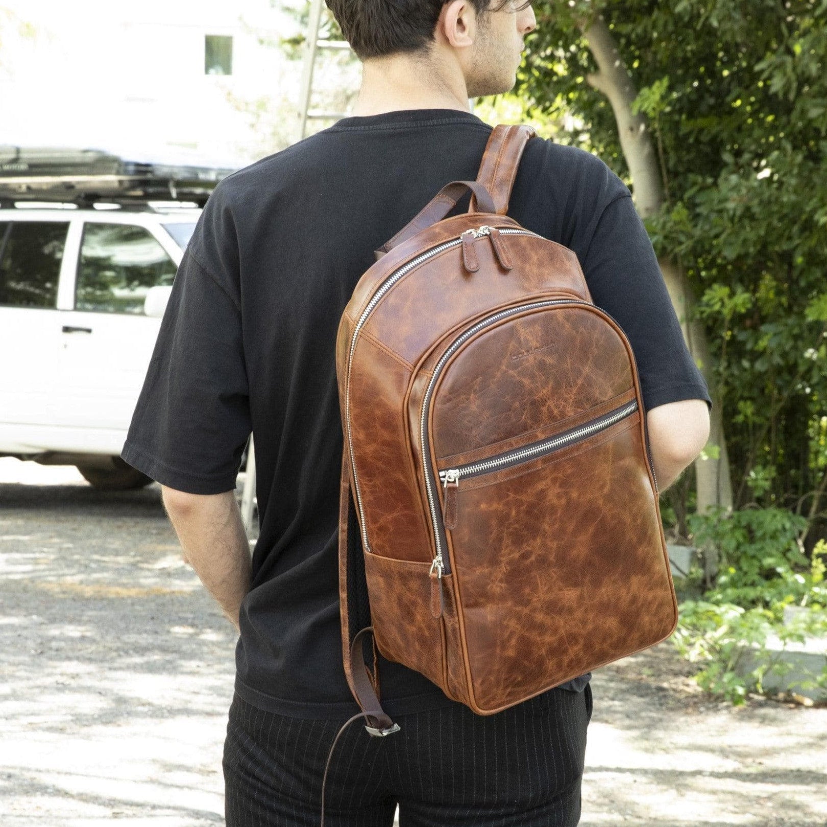 Pella Leather Backpack