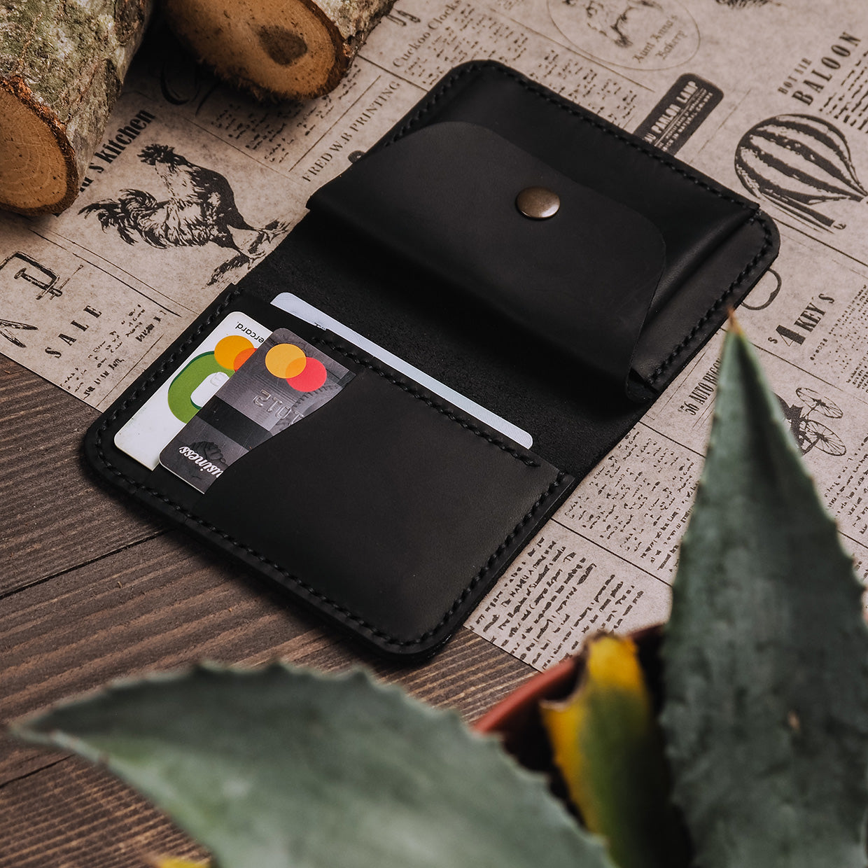 Leather wallet - PESTO - Exclusive Styles