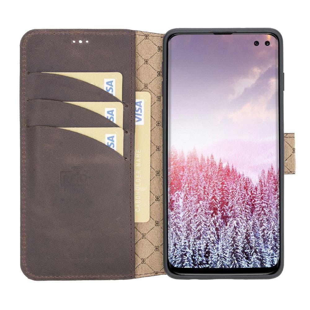 Wallet Case Samsung Galaxy S10 Leather Folio Case