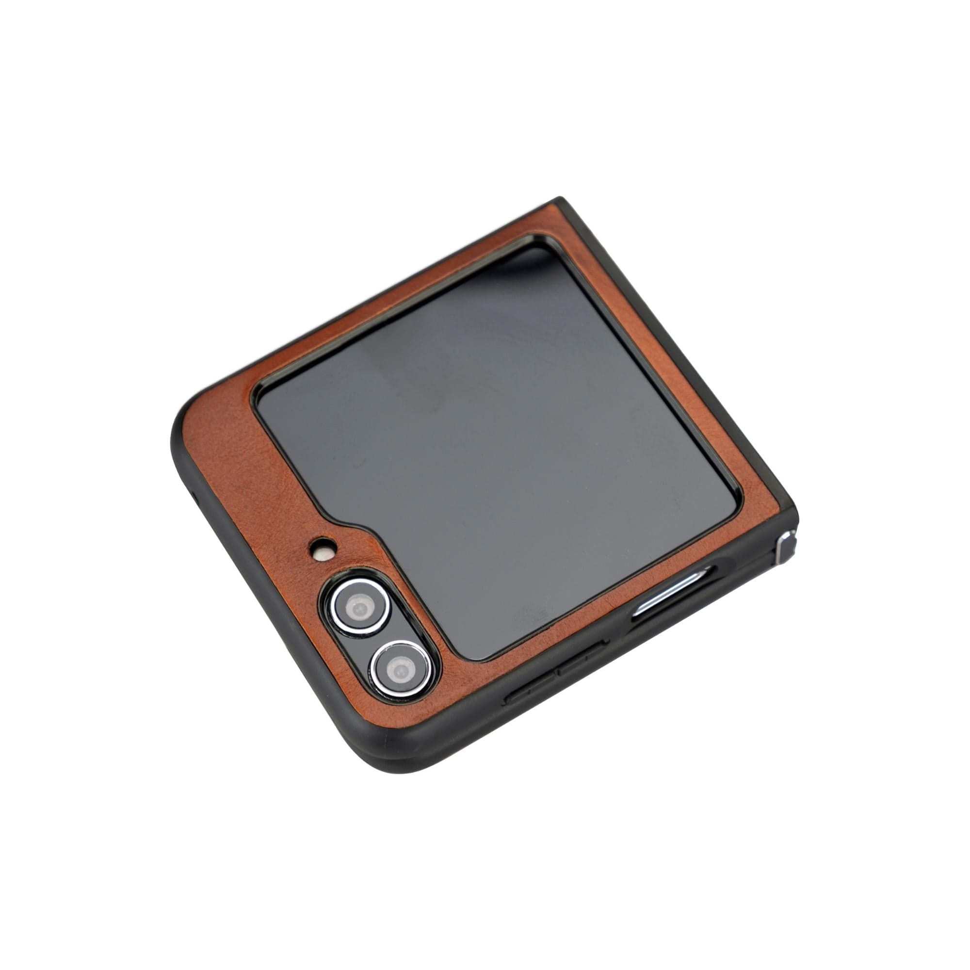 Flex Cover Leather Samsung Z Flip 5 Case