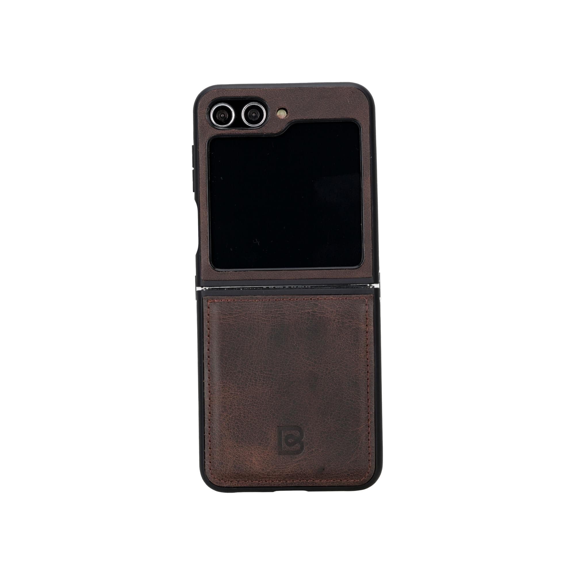 Flex Cover Leather Samsung Z Flip 5 Case