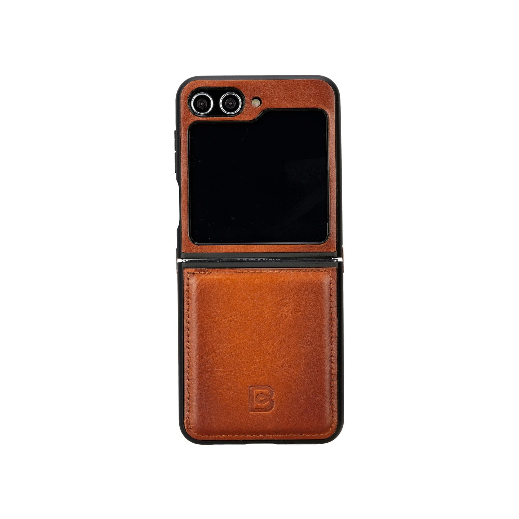 Flex Cover Leather Samsung Z Flip 5 Case