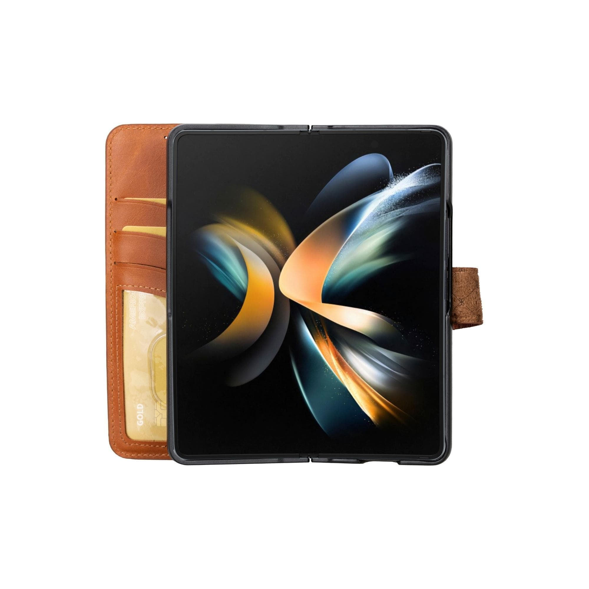 Wallet ID Samsung Galaxy Z Fold 5 Leather Folio Case