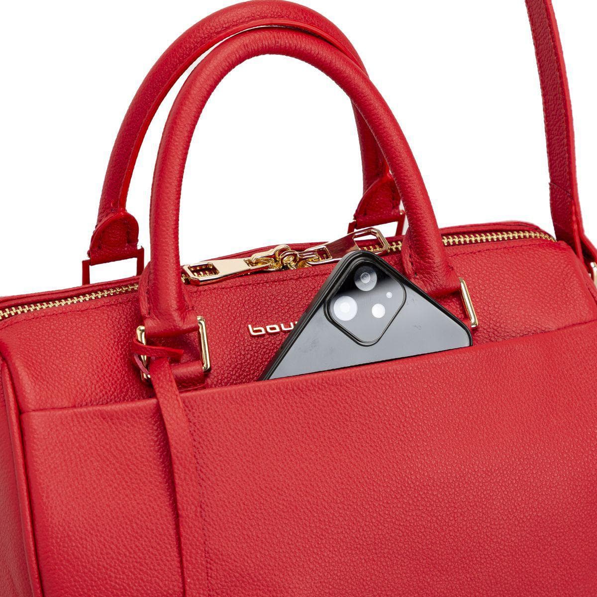 Shine Leather Women's Handbag