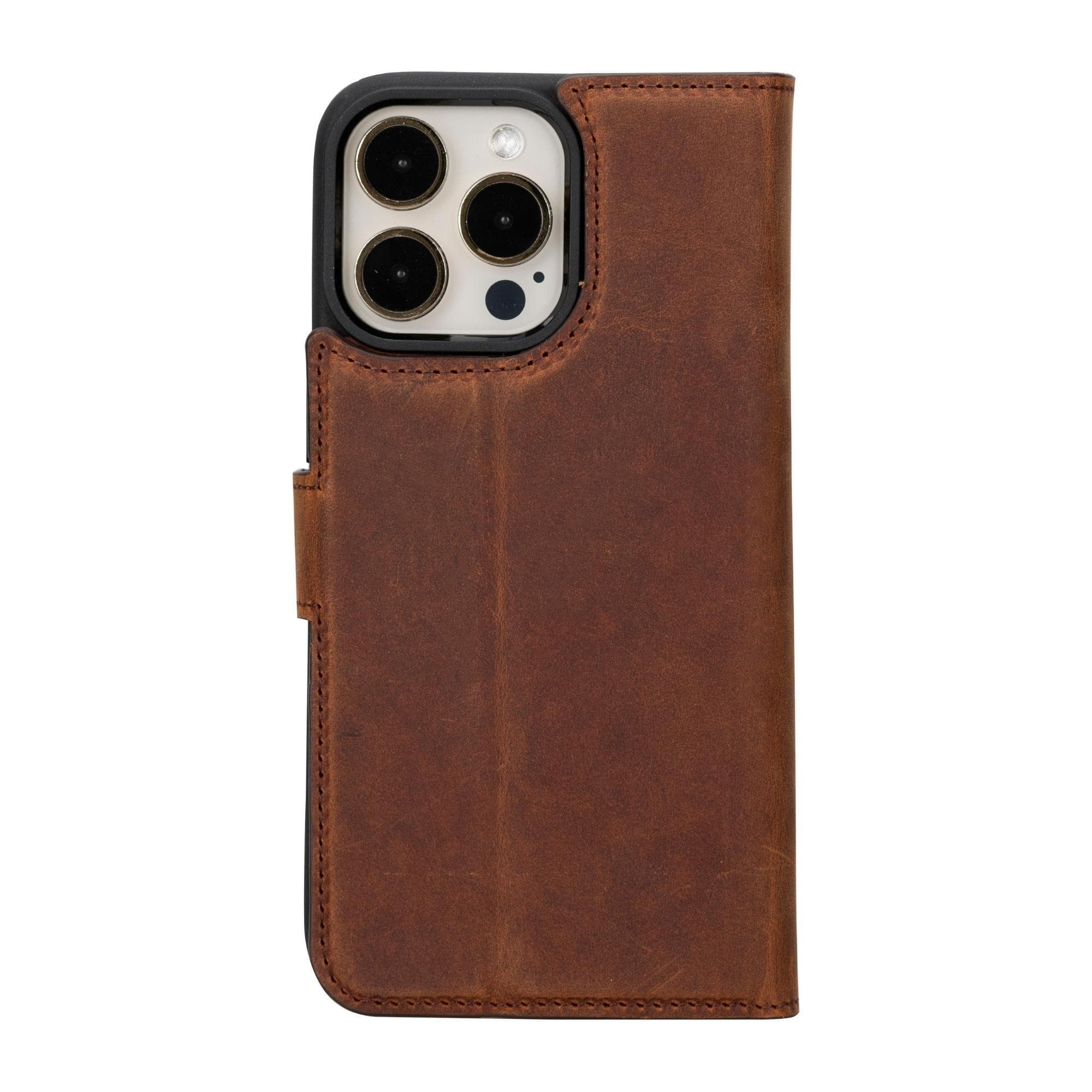 Magic iPhone 15 Pro Leather Detachable Wallet Case