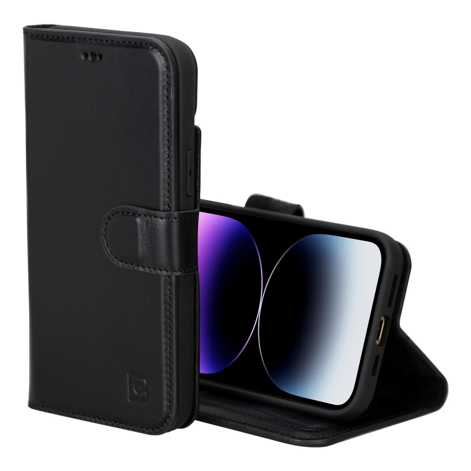 Magic iPhone 15 Pro Leather Detachable Wallet Case